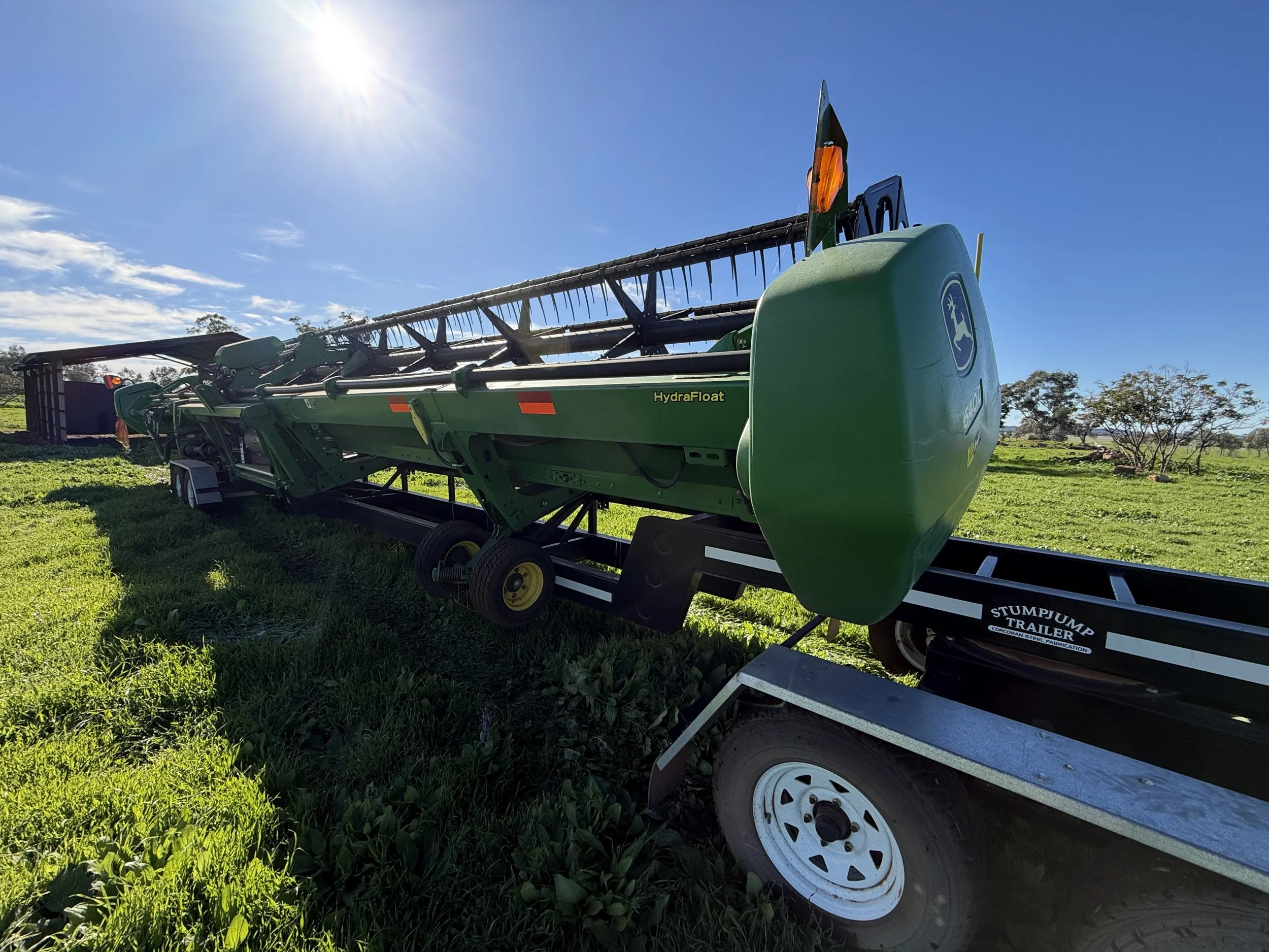 John Deere 640D Front + Trailer image 11