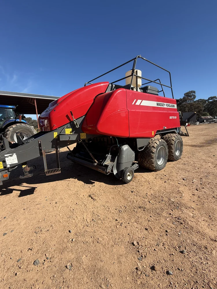 Massey Ferguson 2270XD Square Baler for sale at Midstate Machinery Brokers
