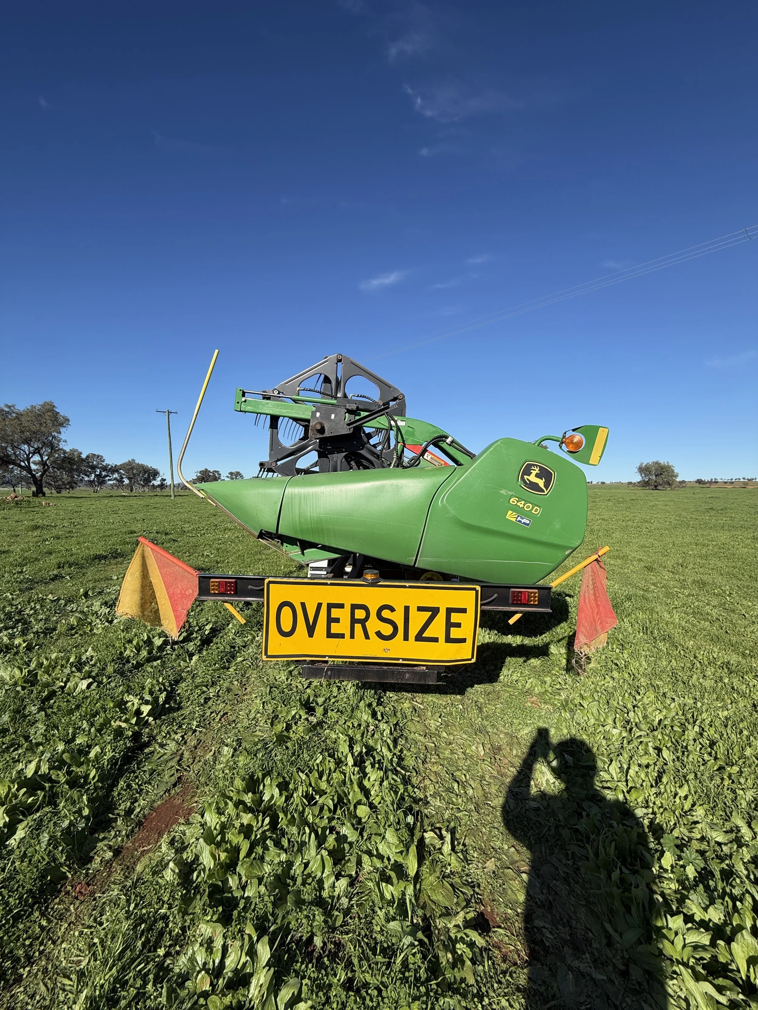John Deere 640D Front + Trailer image 8