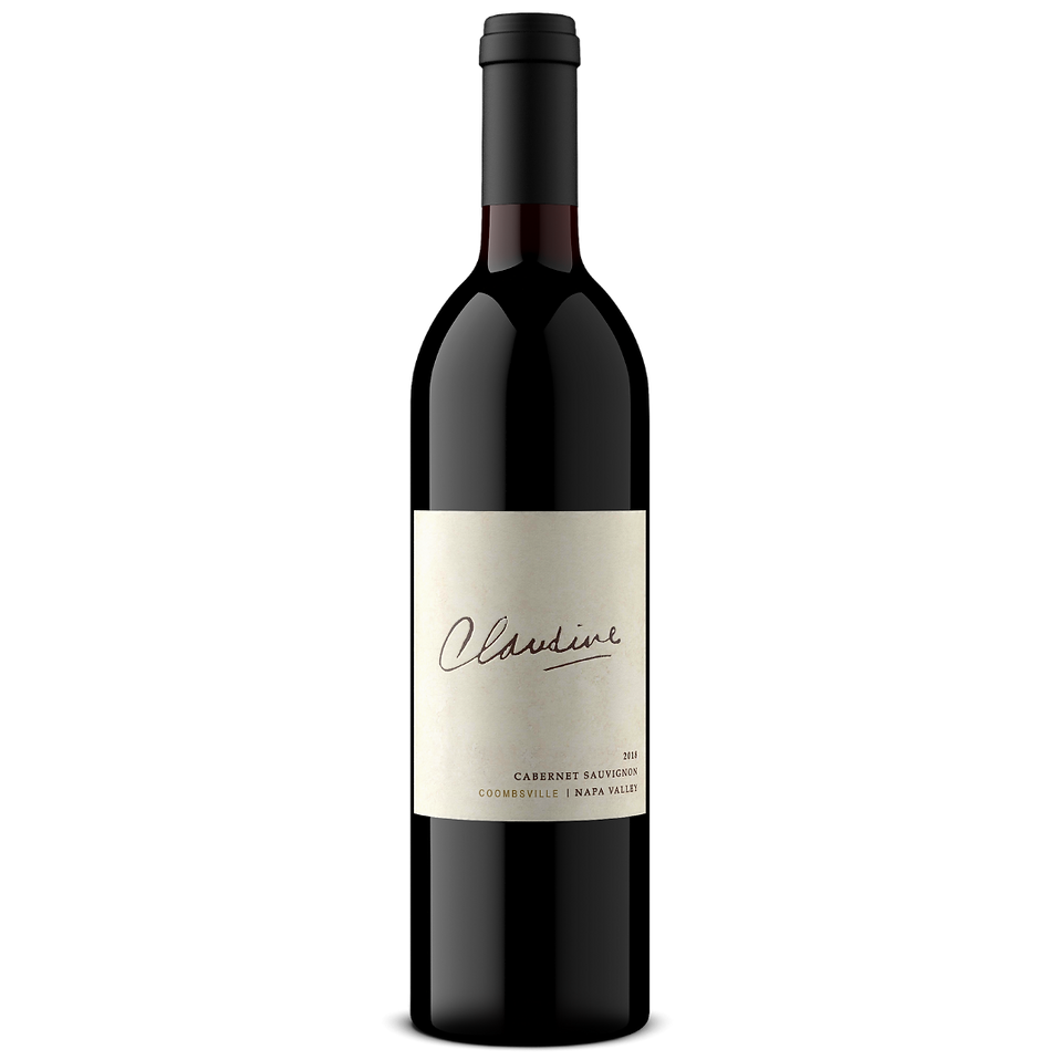 Bottle of Claudine Coombsville Cabernet Sauvignon