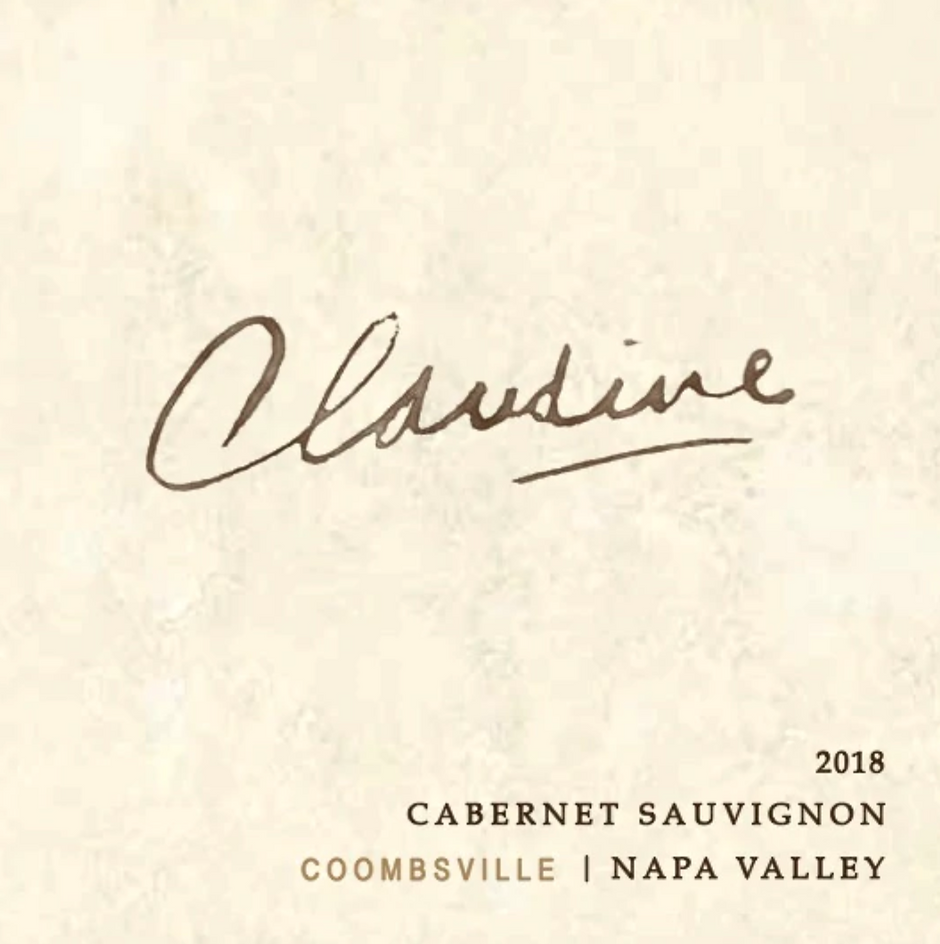 Bottle label for the Coombsville Cabernet Sauvignon