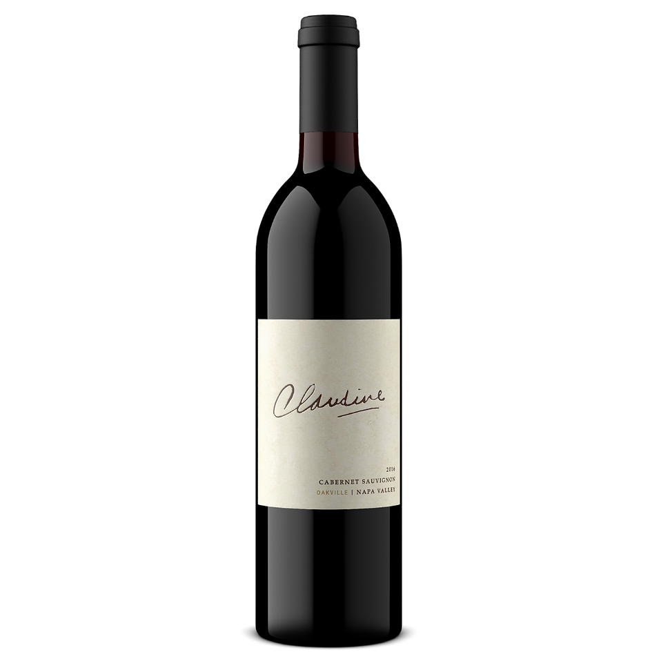 Bottle of Claudine Oakville Cabernet Sauvignon