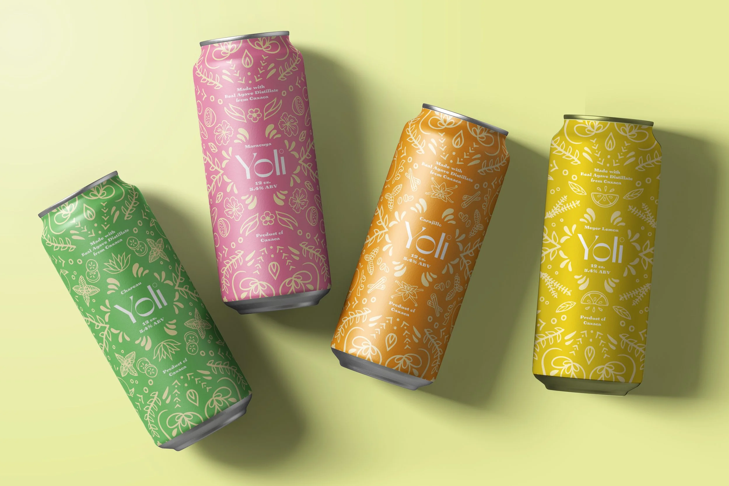 Yoli Canned Cocktail RTD Concept