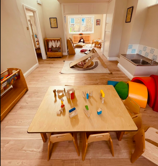 Overview of nursery facilities and learning spaces at Abacus Nursery School Brixton.