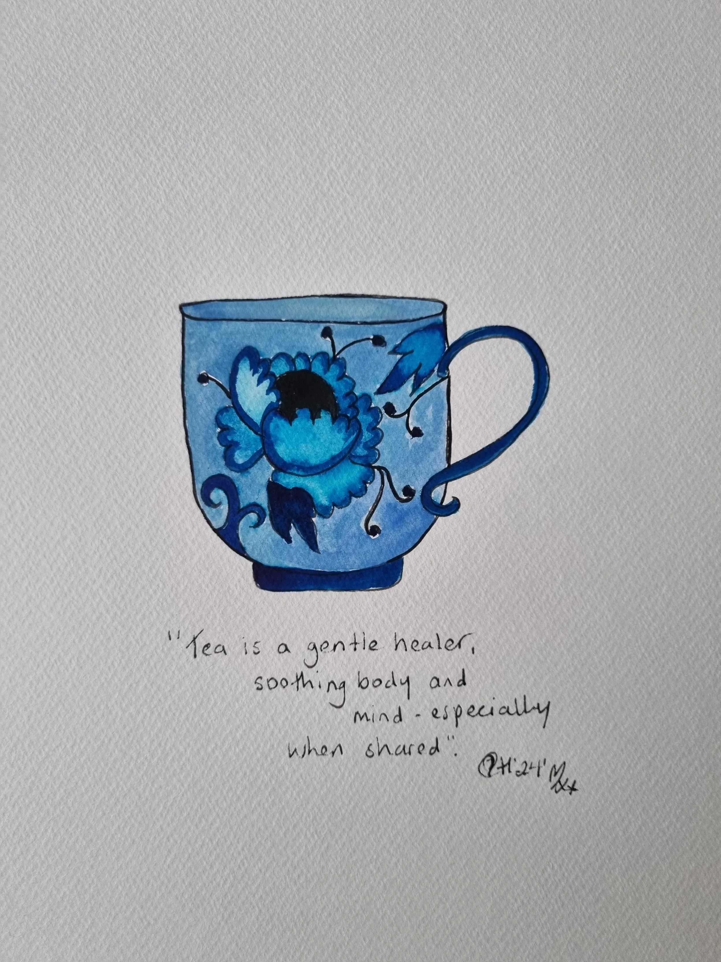 Tea is a gentle healer, soothing body and mind - especially when shared.