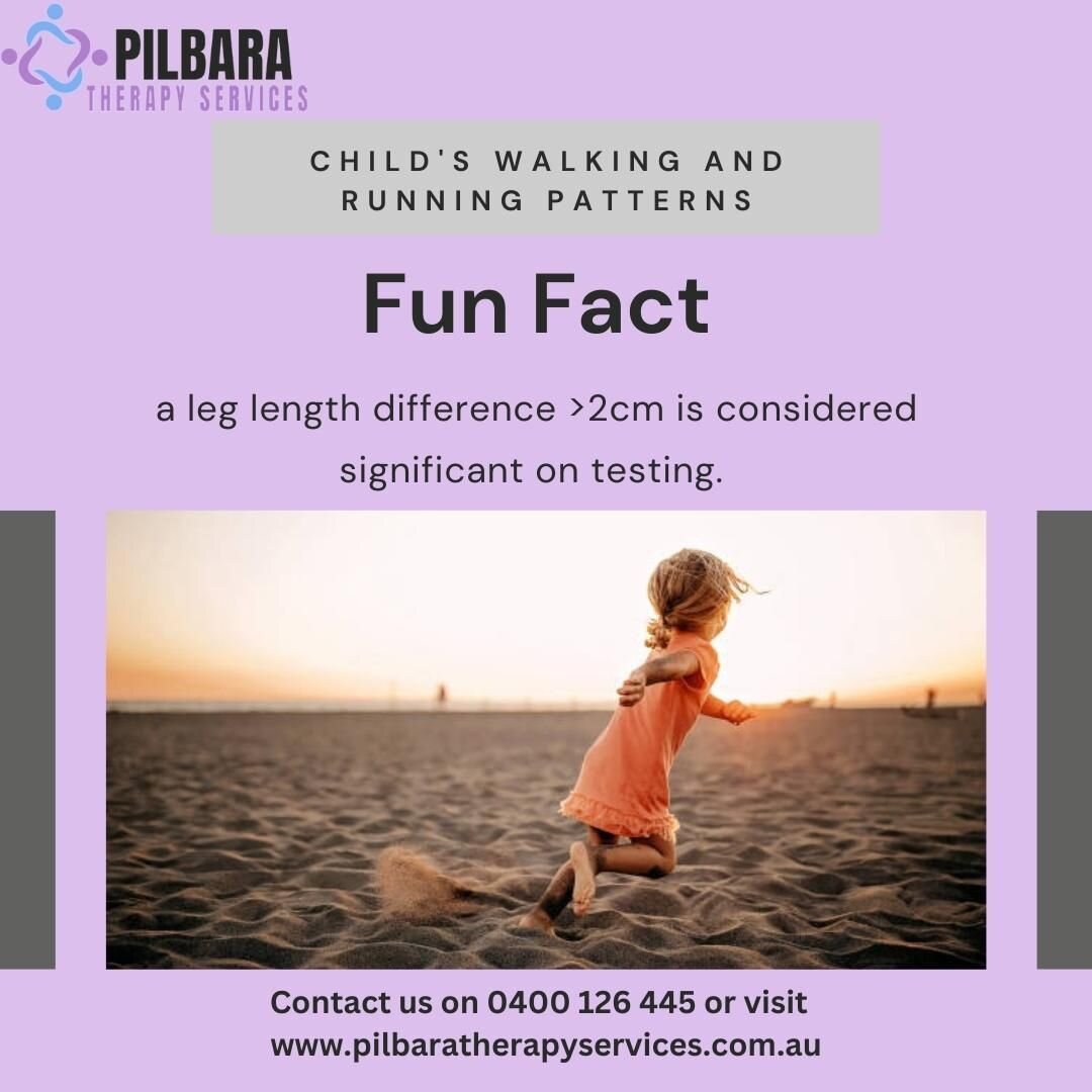 &quot;Did you know that our Physiotherapists can assess a child's walking and running patterns to determine any issues with development?

Conditions Physiotherapists commonly assess include limping, knocked knees, bowlegs, leg length differences and 