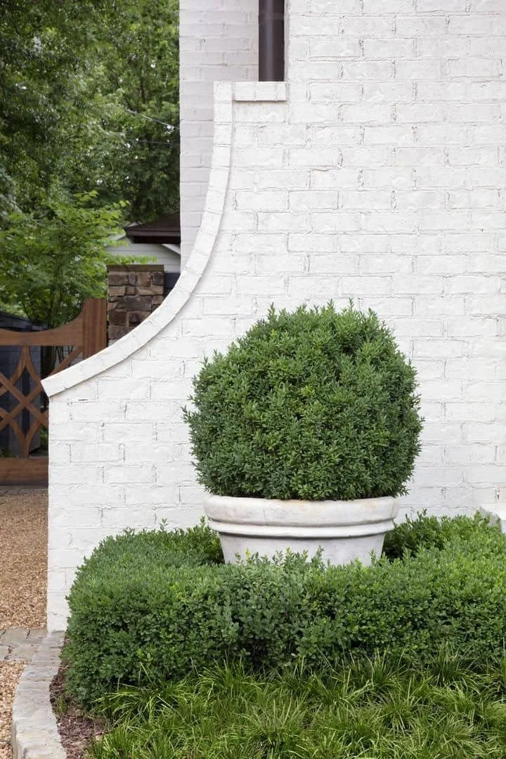 Currently Craving : Boxwoods, Bricks and Bevolo Lanterns