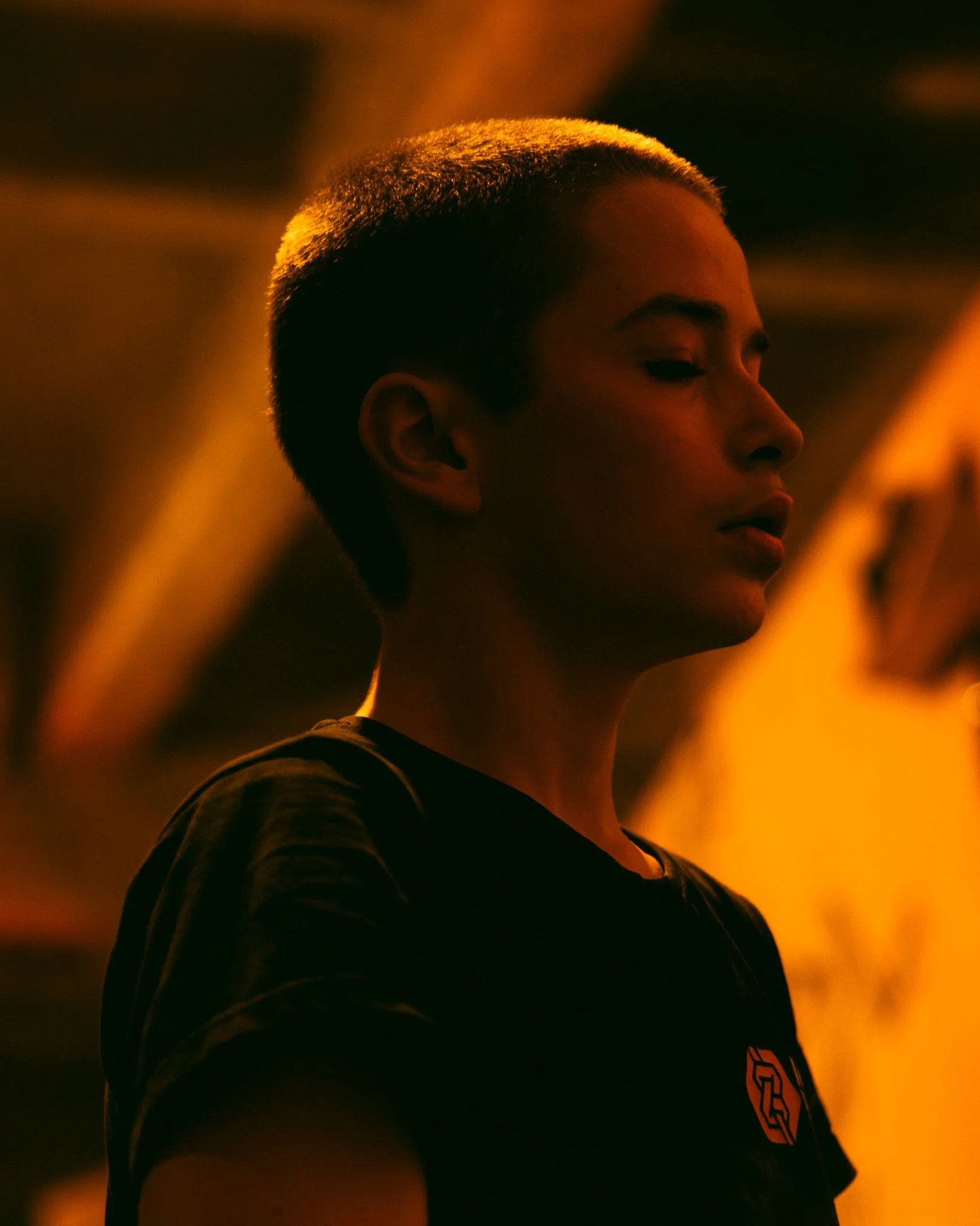 Photographie d'une athlète lors de la compétition Team Boulder Arena organisé par Climbing District.