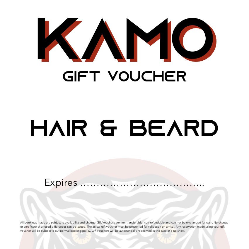 Cut + Beard Gift card (Digital)