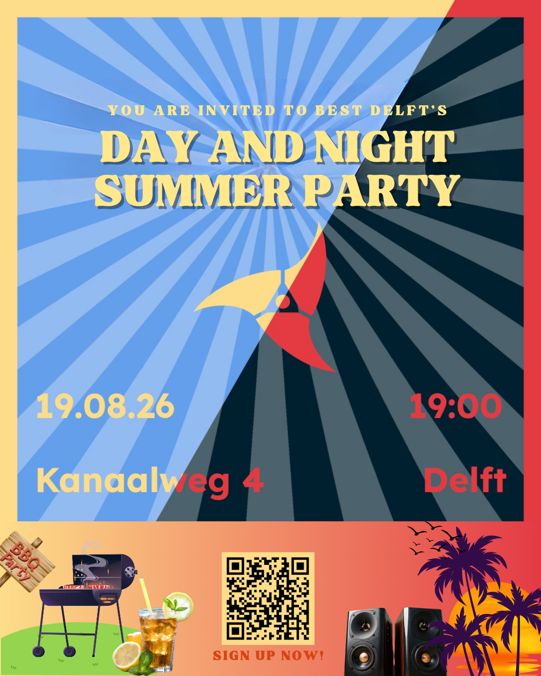 Day and Night Summer Party ☀️🌙