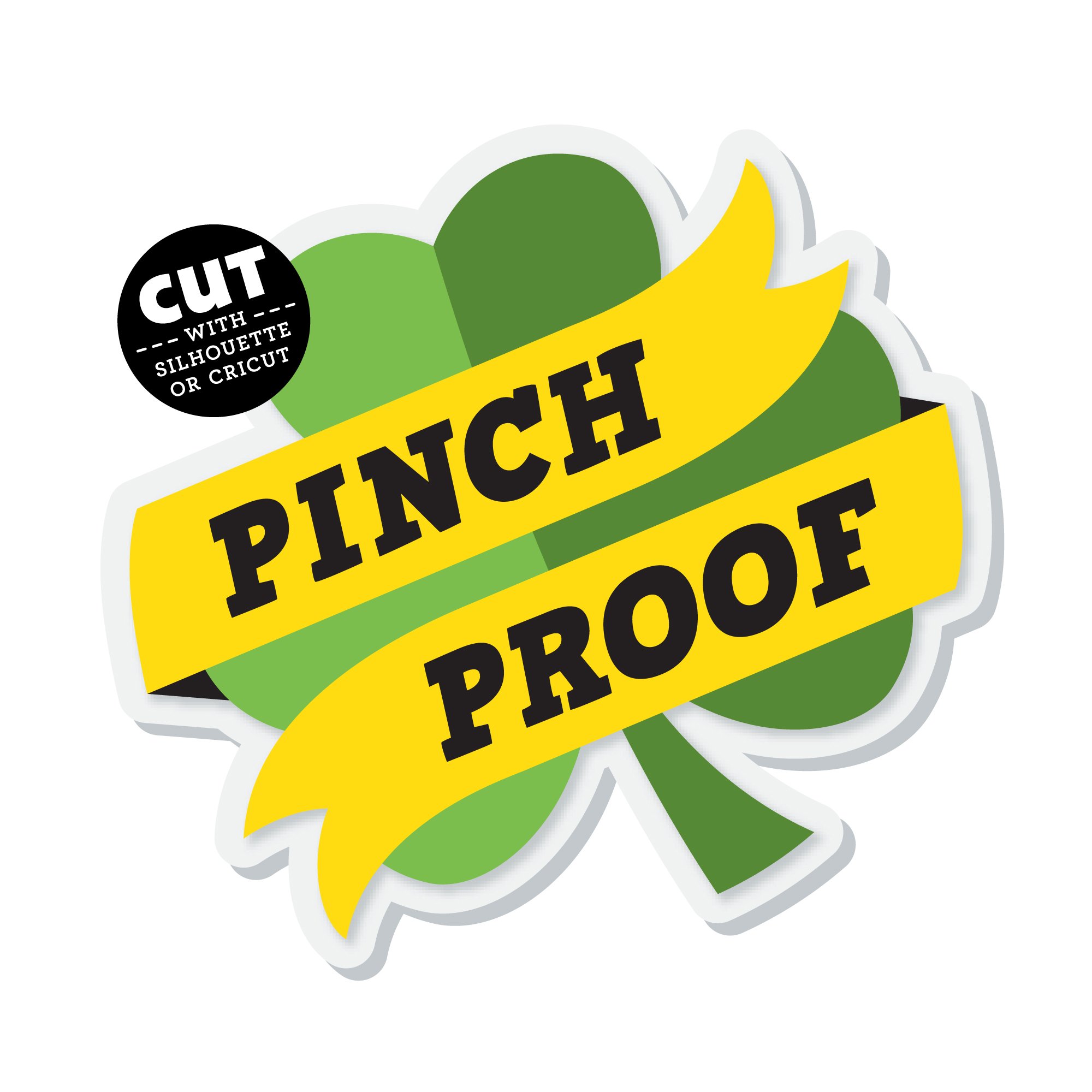 Have a shenanigan free St. Patrick's Day with this SVG cut file.