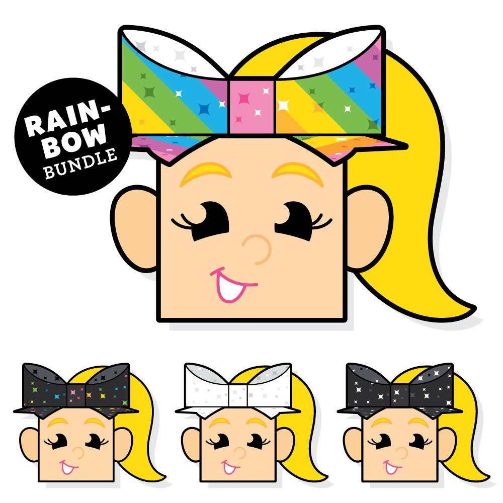 Jojo Siwa Game Printable pin the Bow on Jojo 