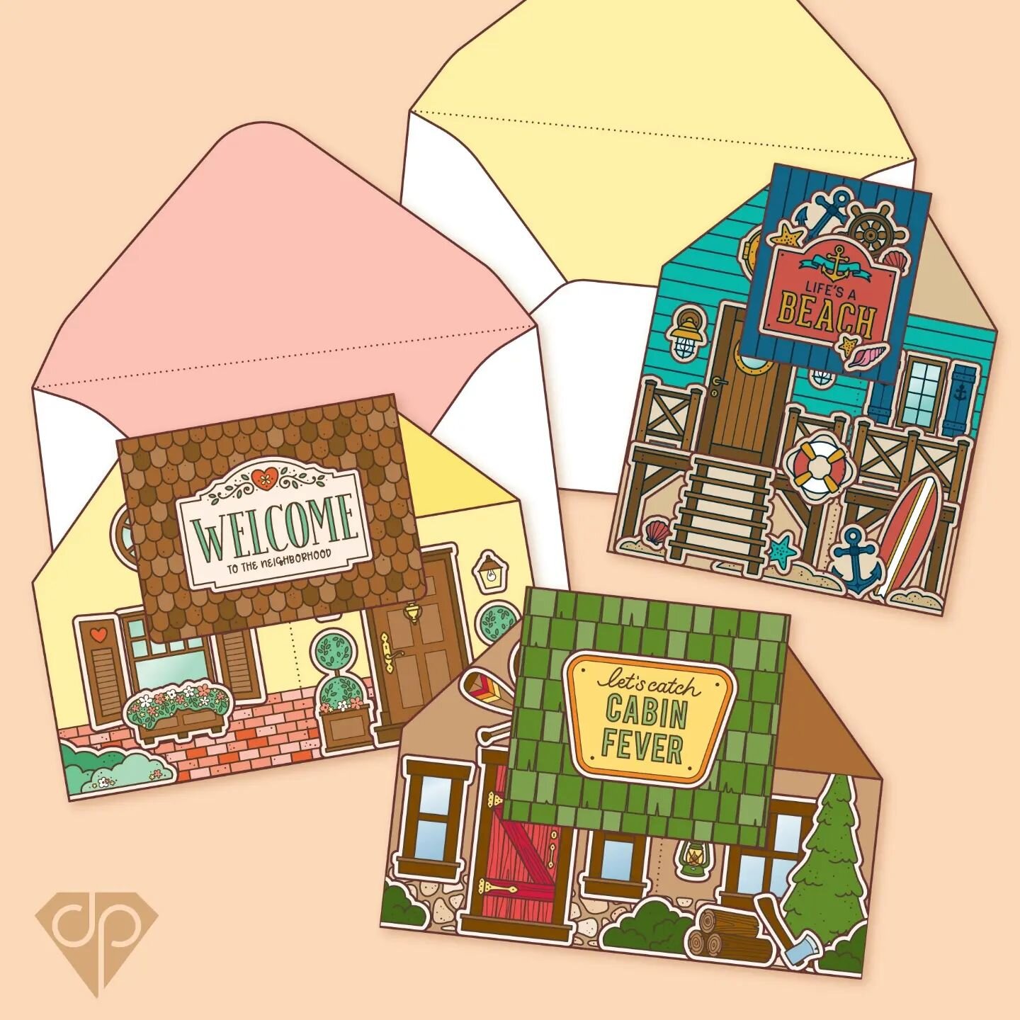 Another set of kits will be popping up on @HSN tomorrow at 9 am Eastern. They are houses that fold flat and fit in a 5x7 envelope. Once you take them out of the envelope they pop open and stand up on their own.

The &quot;Starter Home&quot; (as I am 