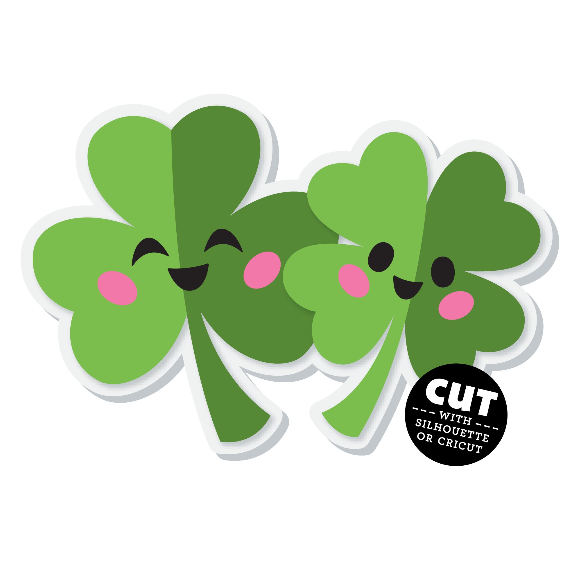 Looking to make a project that sham-ROCKS??? This SVG cut file is sure to do the trick!