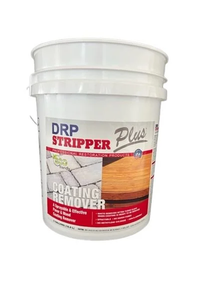 DRP Stripper Plus: Professional Deck Stain Stripper for Old Wood Coatings