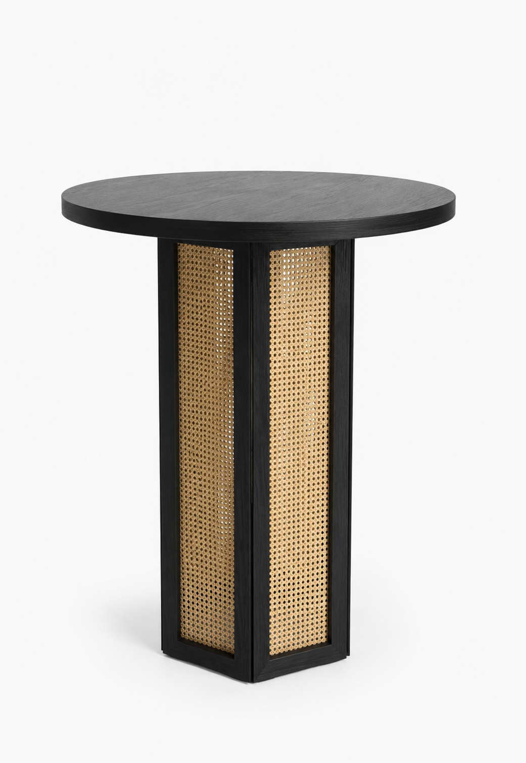 Noir Rattan Bar Leaner