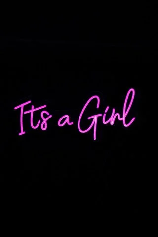 IT’S A GIRL NEON SIGN