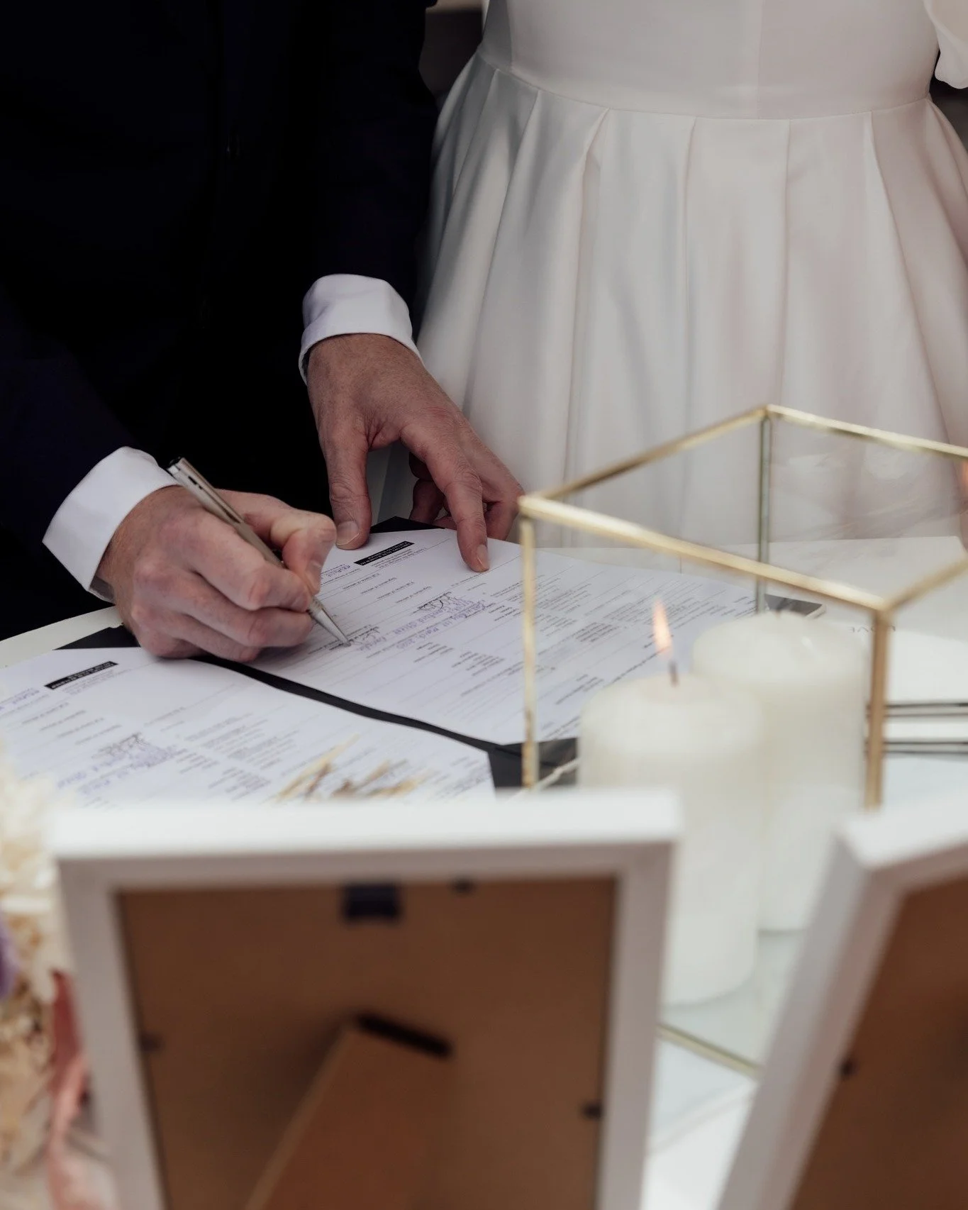Even the signing of the paperwork deserves a setting that looks good.

From statement chairs to elegant tables, bespoke backdrops to the smallest finishing touches, our hire collection has everything you need to create a space that's perfectly you. 
