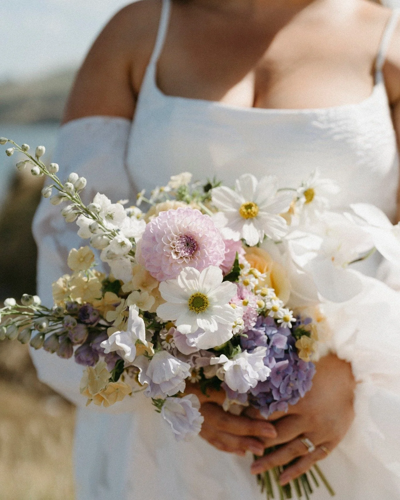 She knew exactly what she wanted and it was perfection.

This stunning brides bouquet was the perfect reflection of her, colourful, joyful, and full of life. We are obsessed with this combination and cant wait to see more of this coming thorough this