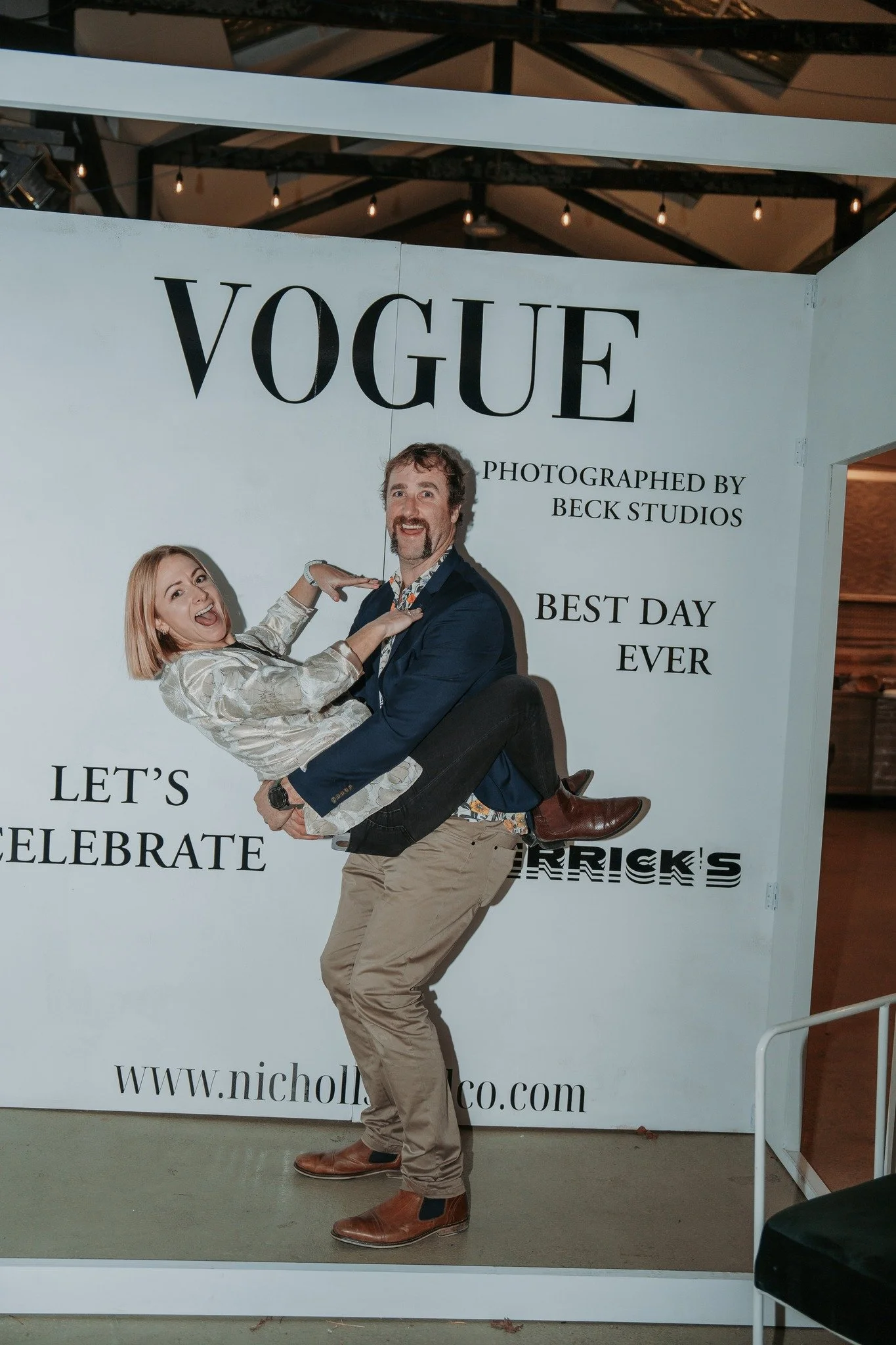 Step into your Vogue era.

Our Vogue Booth is all about capturing the fun, the energy, and those unforgettable moments with your favourite people. From candid laughs to full on model moments, it&rsquo;s guaranteed to be a highlight of your night.

Be