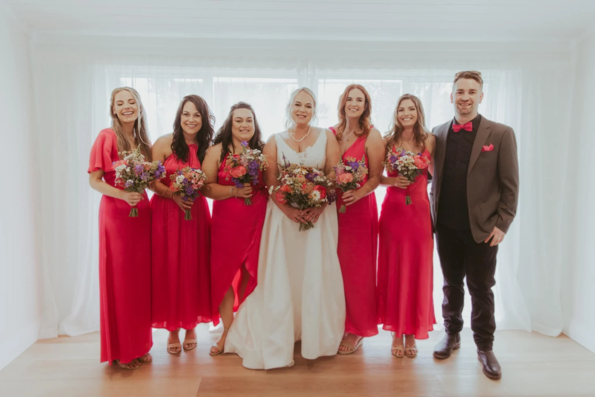 What an absolute honour it was to be part of this beautiful day.

From the very beginning, B + B had one vision, colour&hellip; and not just a hint of it, but a celebration of it from head to toe. And wow, did it deliver 🌸

Have you seen those dress