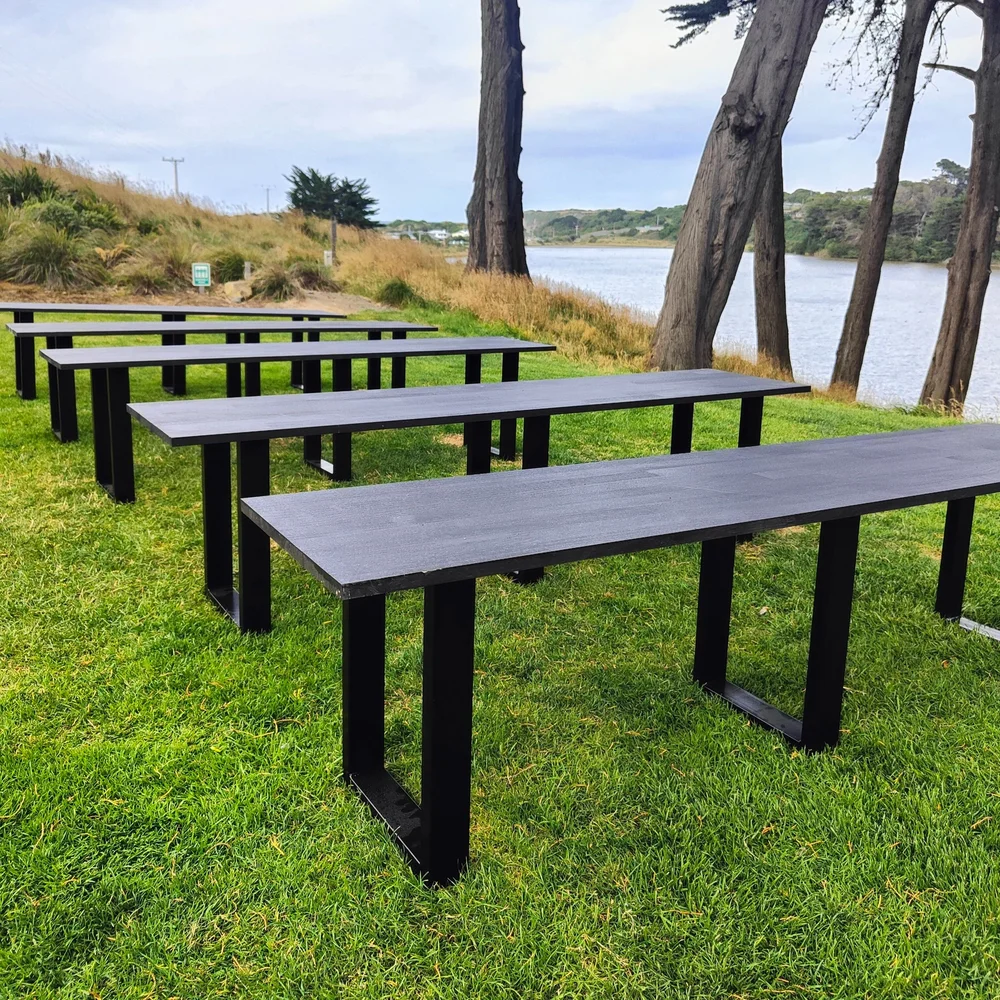 Party Hire Wedding Bench Hire Modern Bench Seat Hire Wedding And - Main Image