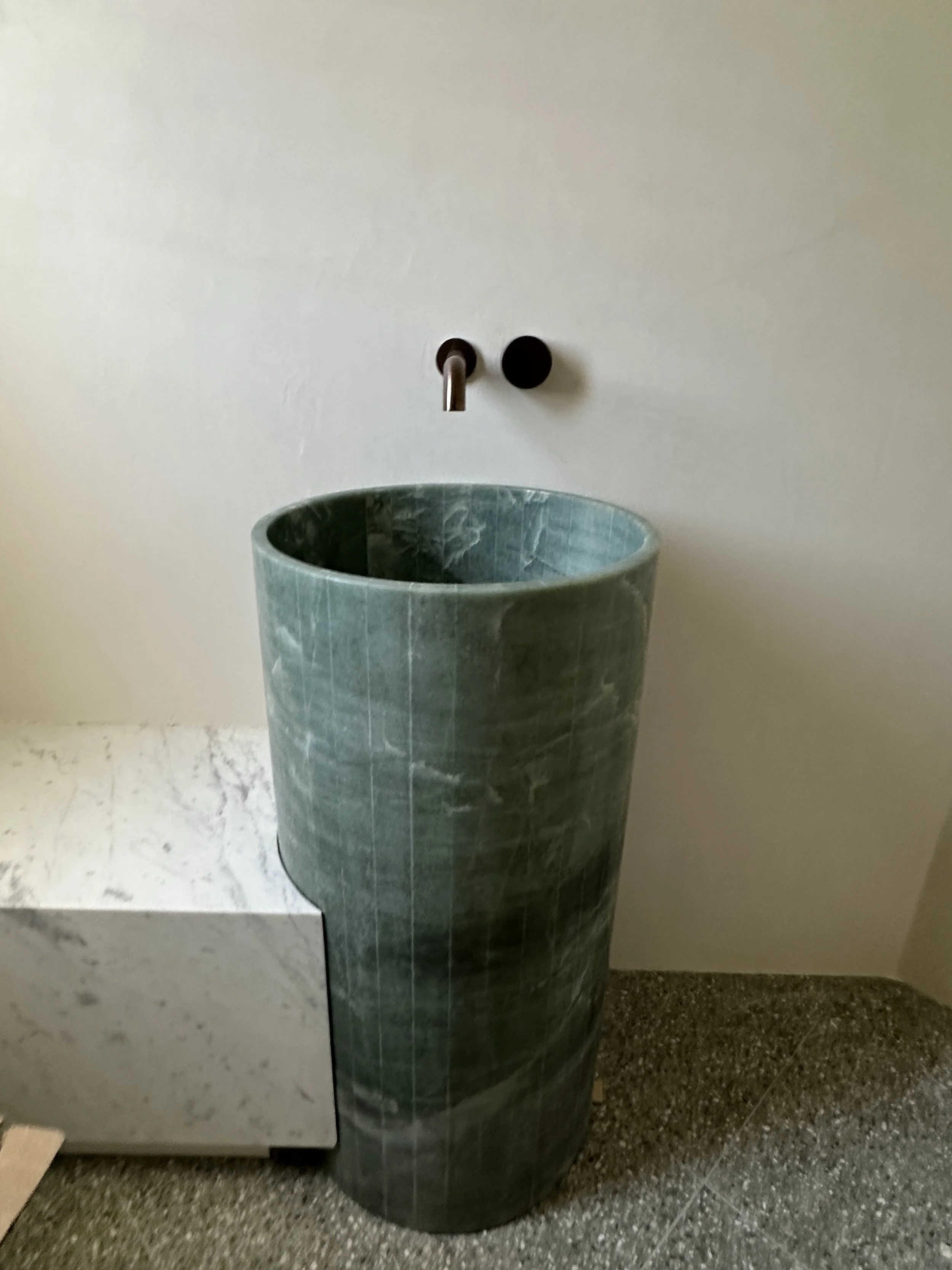 Beautiful Marble Basin At A Noosa Renovation For Iezzi Built