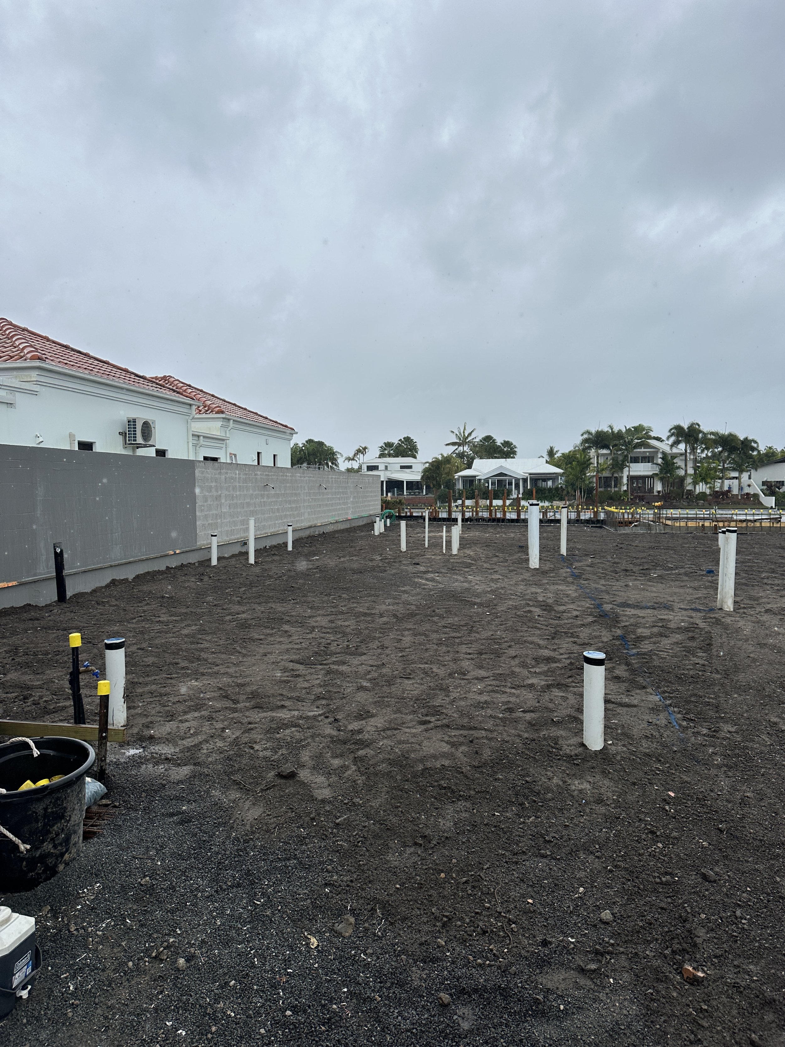 In Ground Sewer And Stormwater For Our Shorehaven Project With St Andrews Constructions