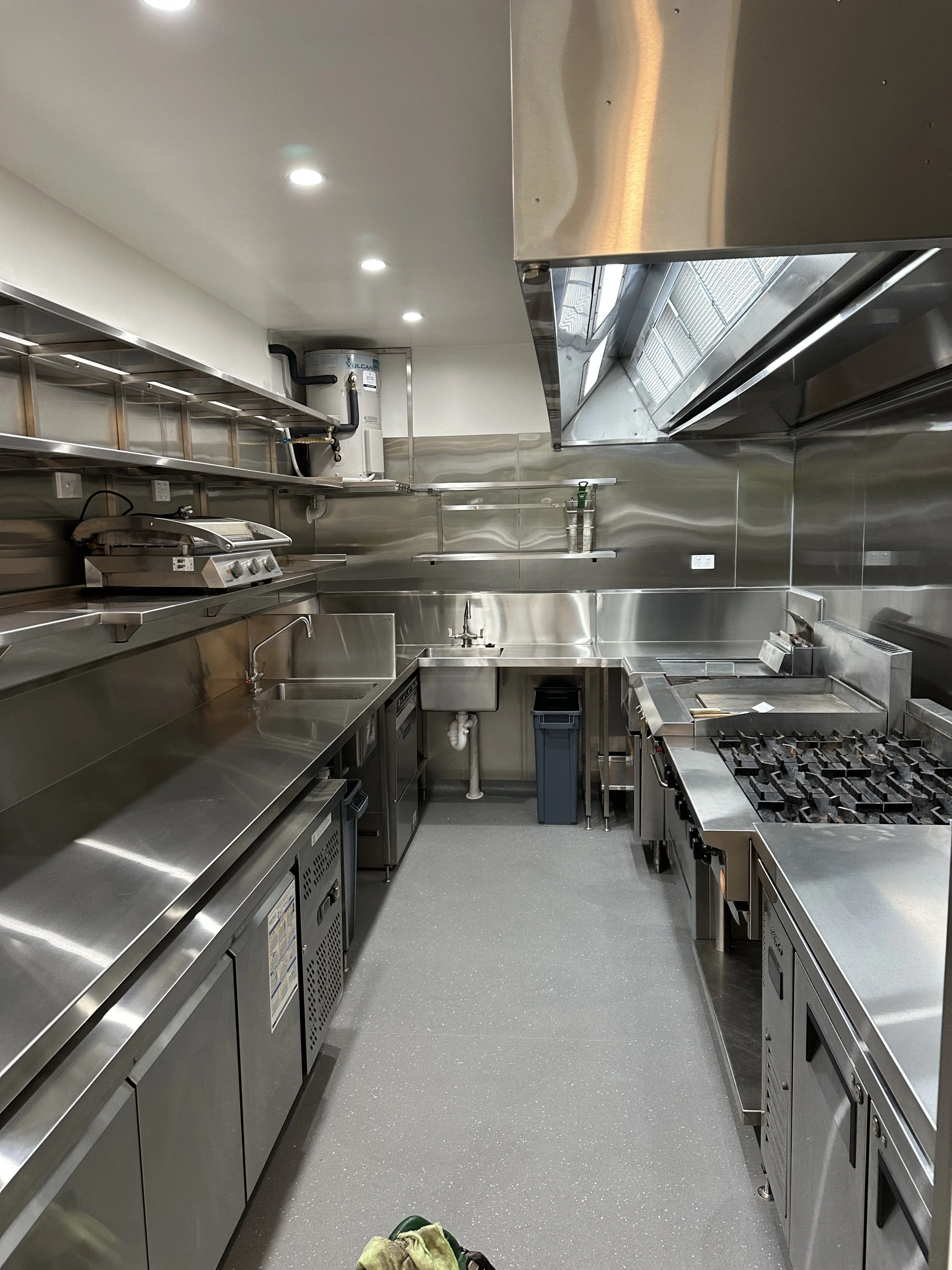Commercial Kitchen Revamp For Quamby Cafe By St Andrews Constructions