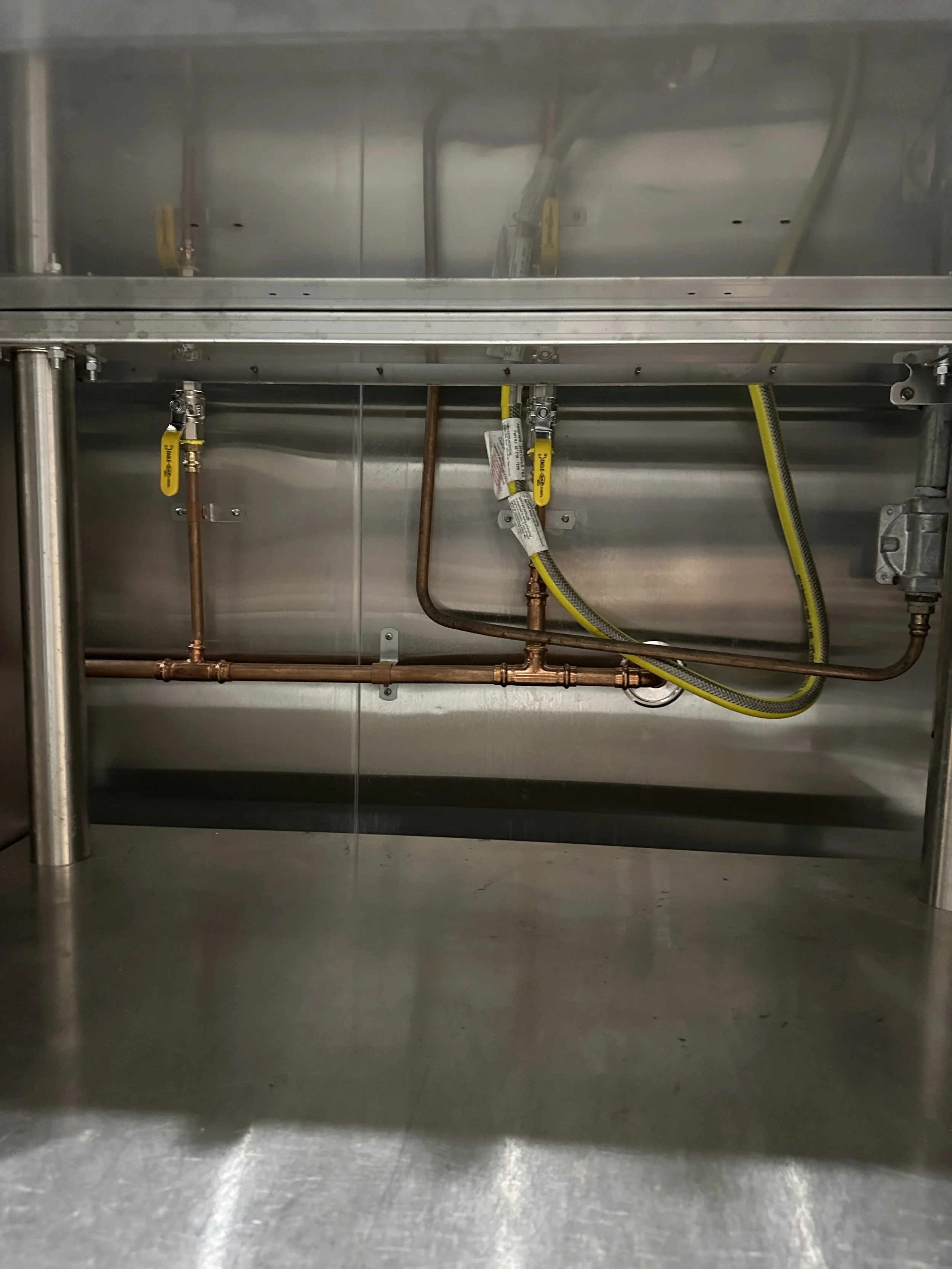 Commercial Kitchen Gas Works For Quamby Cafe By St Andrews Constructions