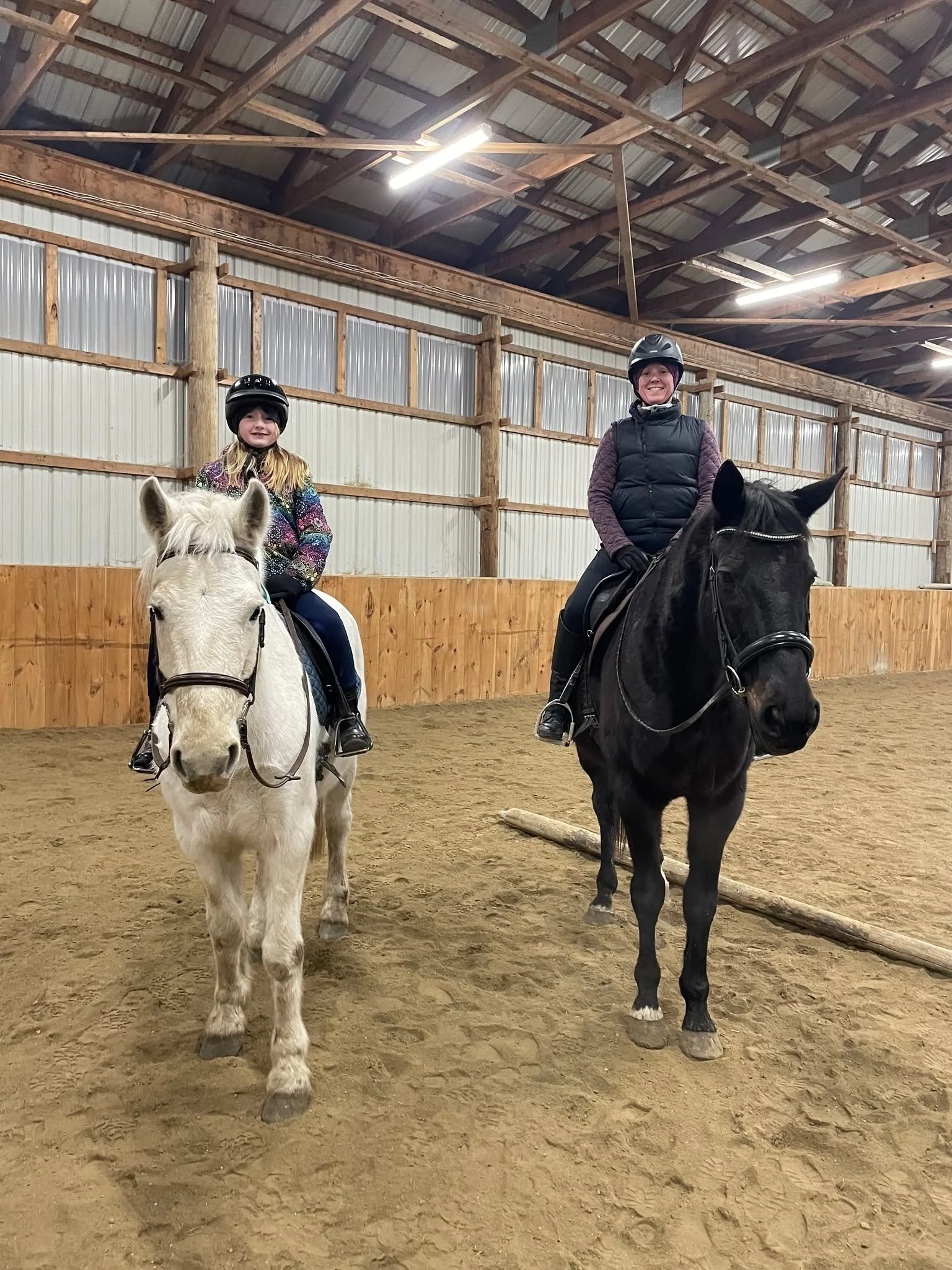 Accepting new or returning students for March/April!

For new semester starting March 2, submit scheduling form by Feb 15.
Email kate@hideawayacres.org for form link!

WHAT'S IN A LESSON?
We teach riding, but great riding starts on the ground.

Our l