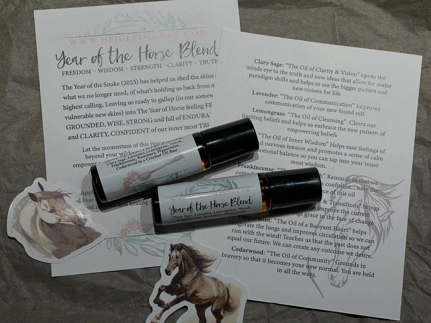 @thehealthygodmother helping us step into the #yearofthehorse 🥰