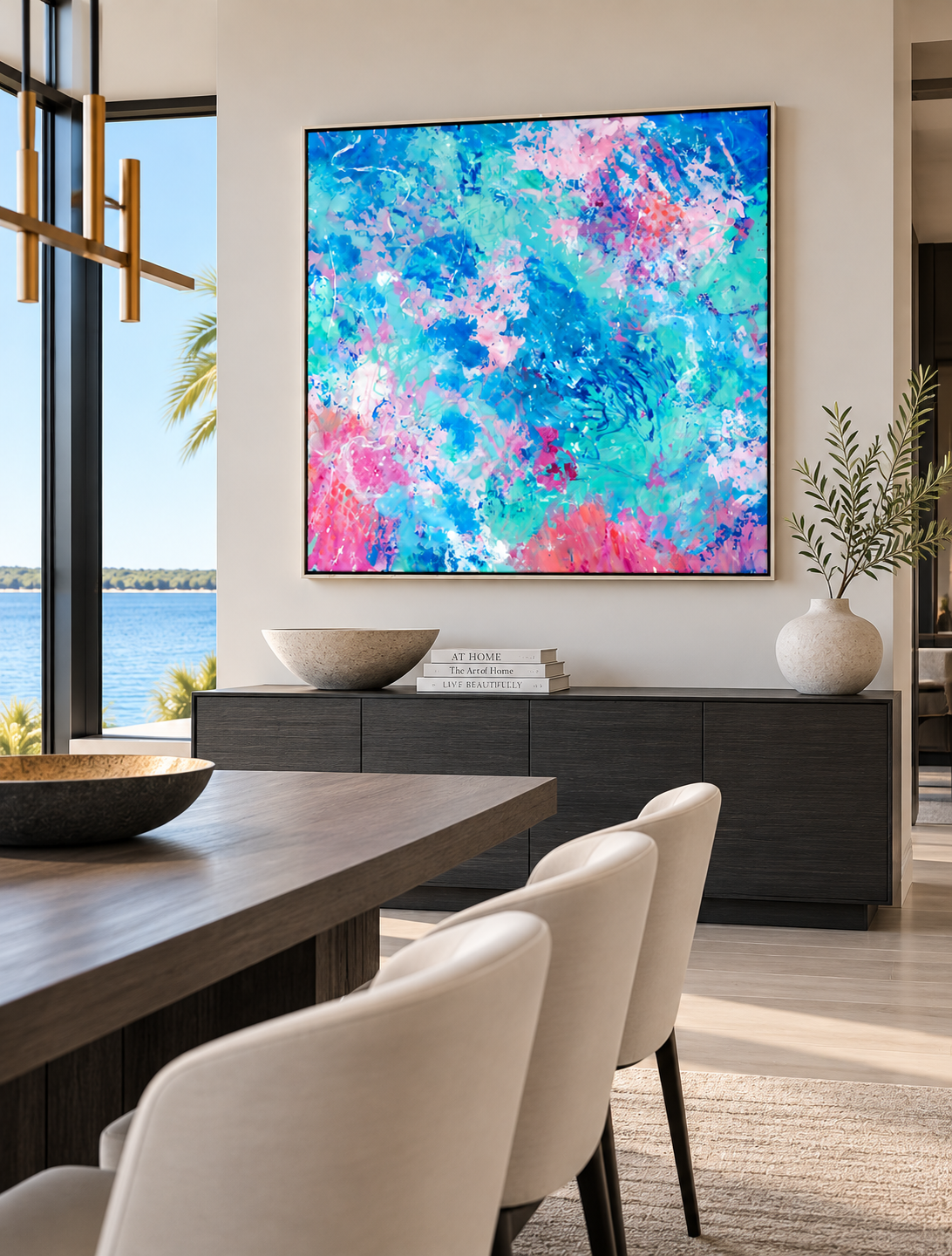 Waterfront Dining with Vibrant Abstract Art.png