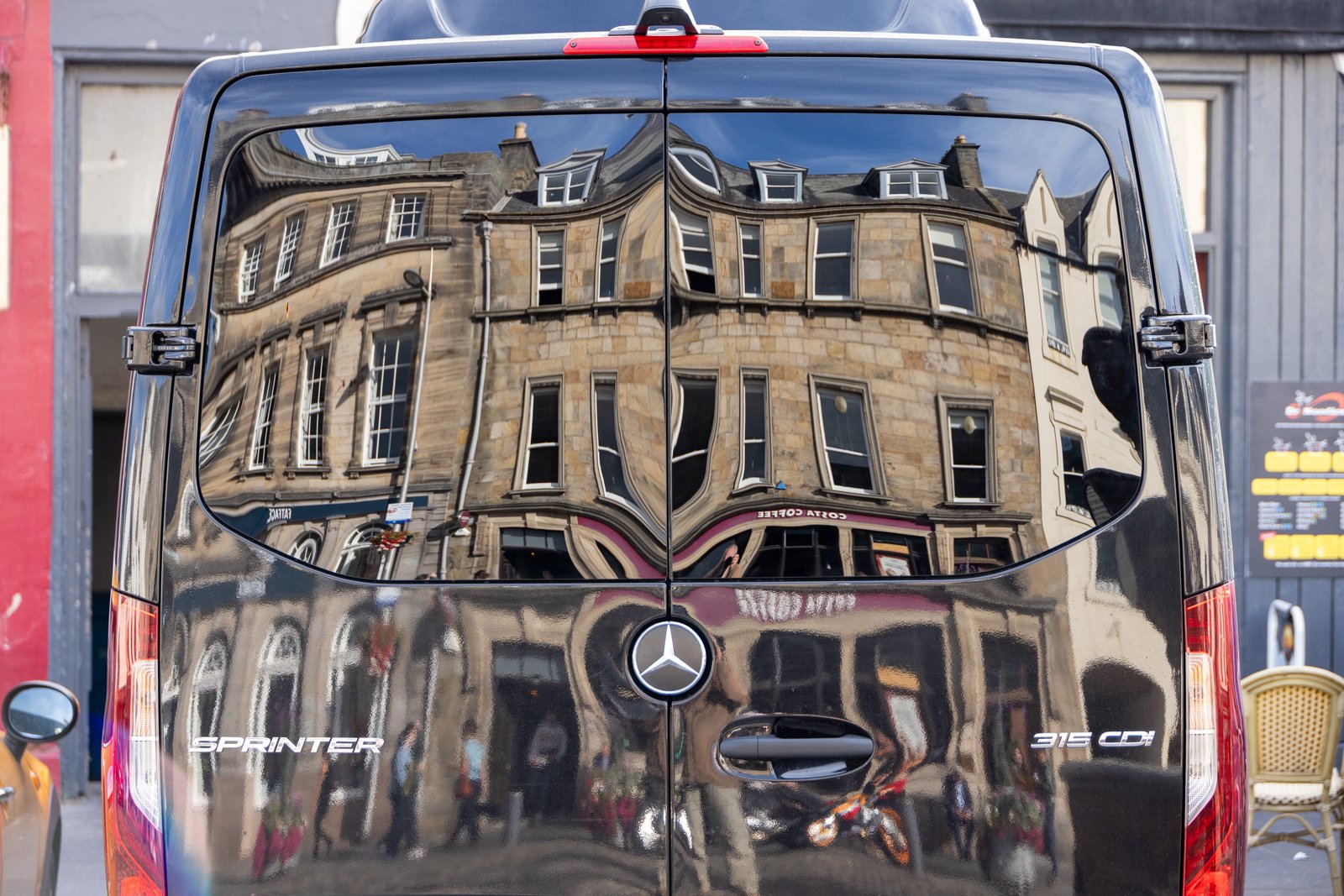 League 1 Projected Digital Image 2nd Eq Place - Mercedes Bends and Distorts - Mike Chandler