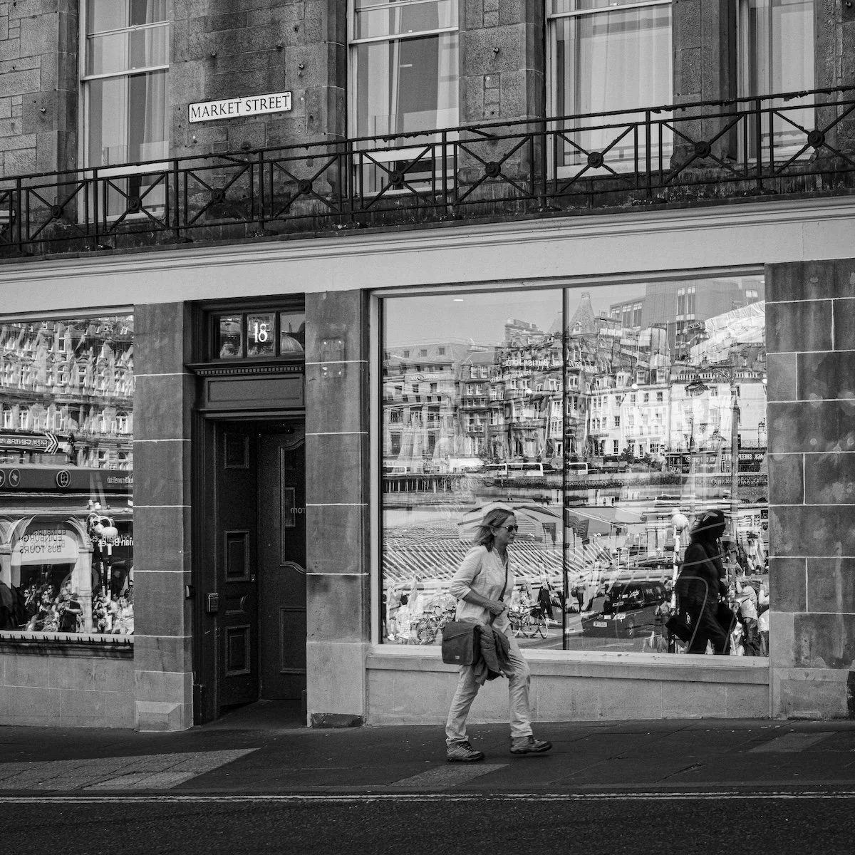 League 1 Mono Print 3rd Place - Leaving the Chaos - Lorna Thomson