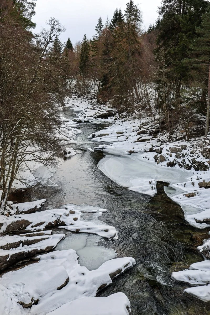 11. Winter River Serenity