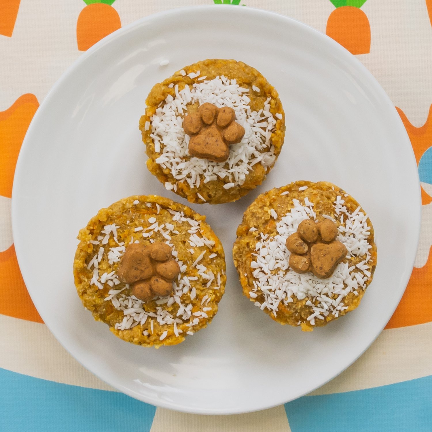 Dog-Friendly Carrot Cupcakes