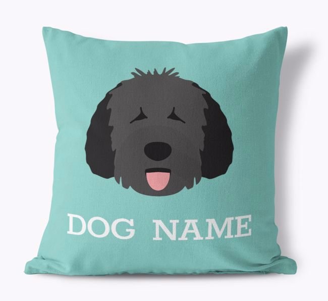 Personalized Dog Icon Pillow