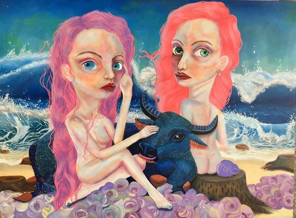 Ignorance, SOLD
60 x 90 Acrylic on Canvas