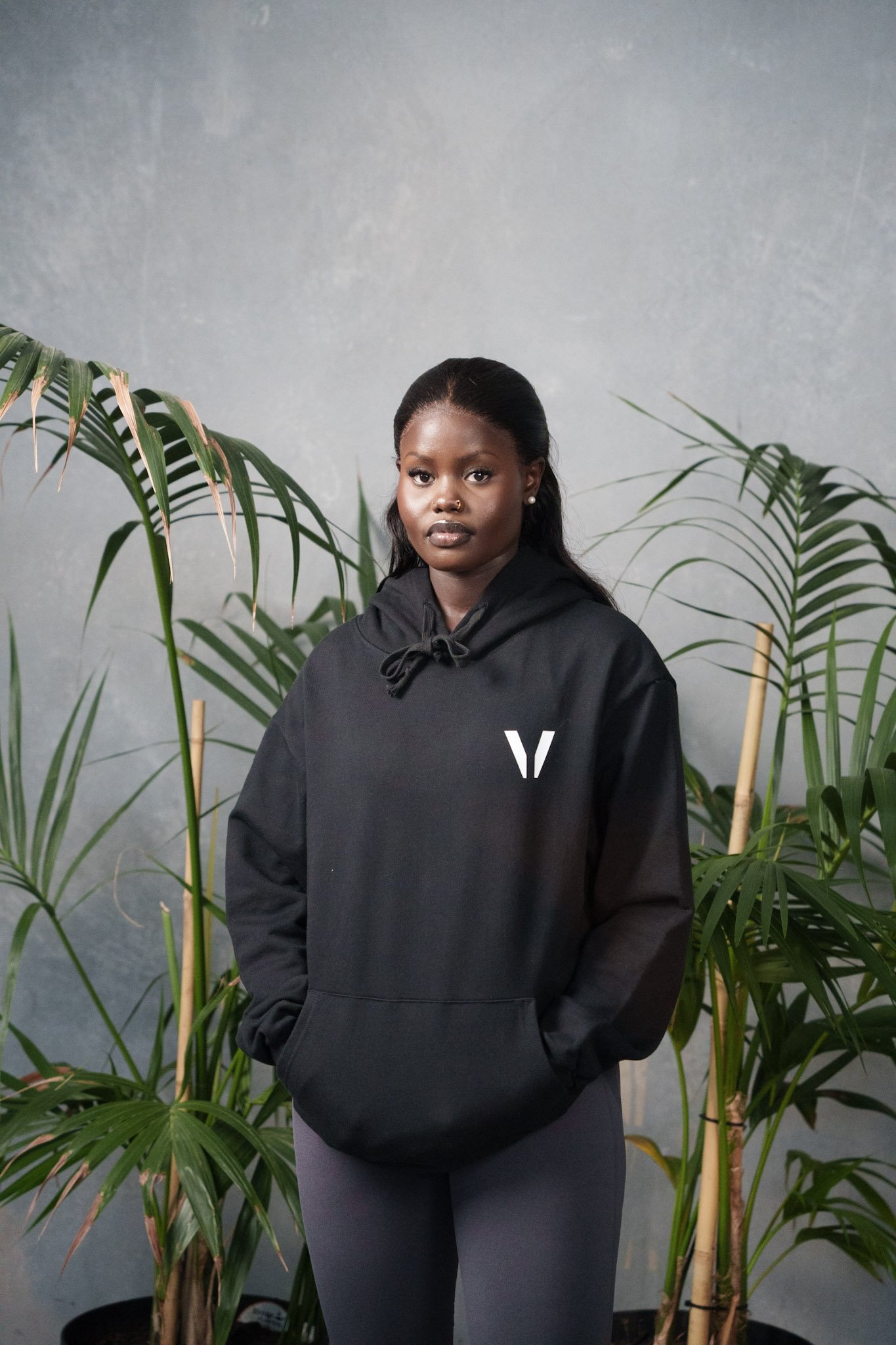 Veedoo Hoodies Unisex - Black