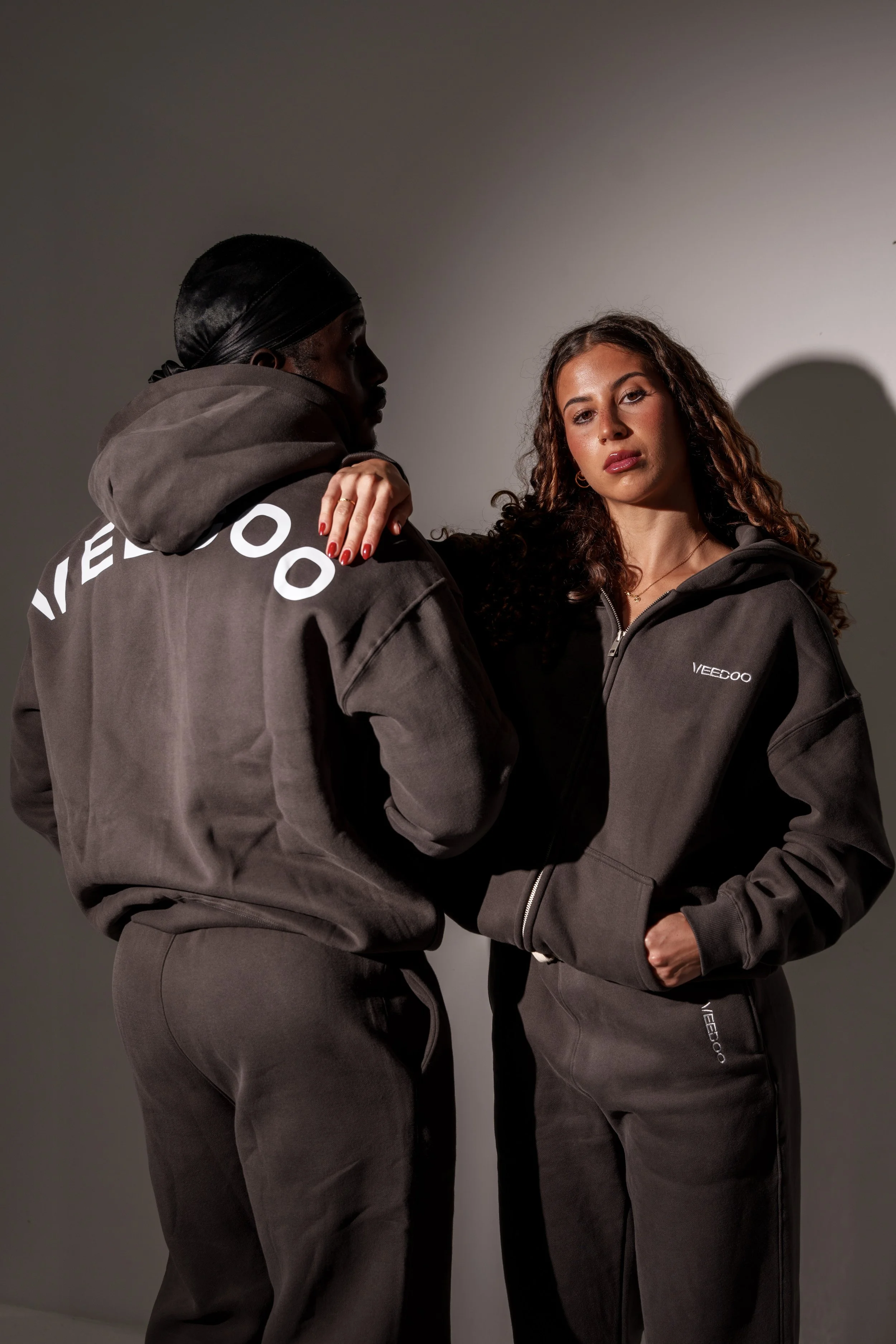 MOGADISHU- Unisex Hoodies Top - Grey