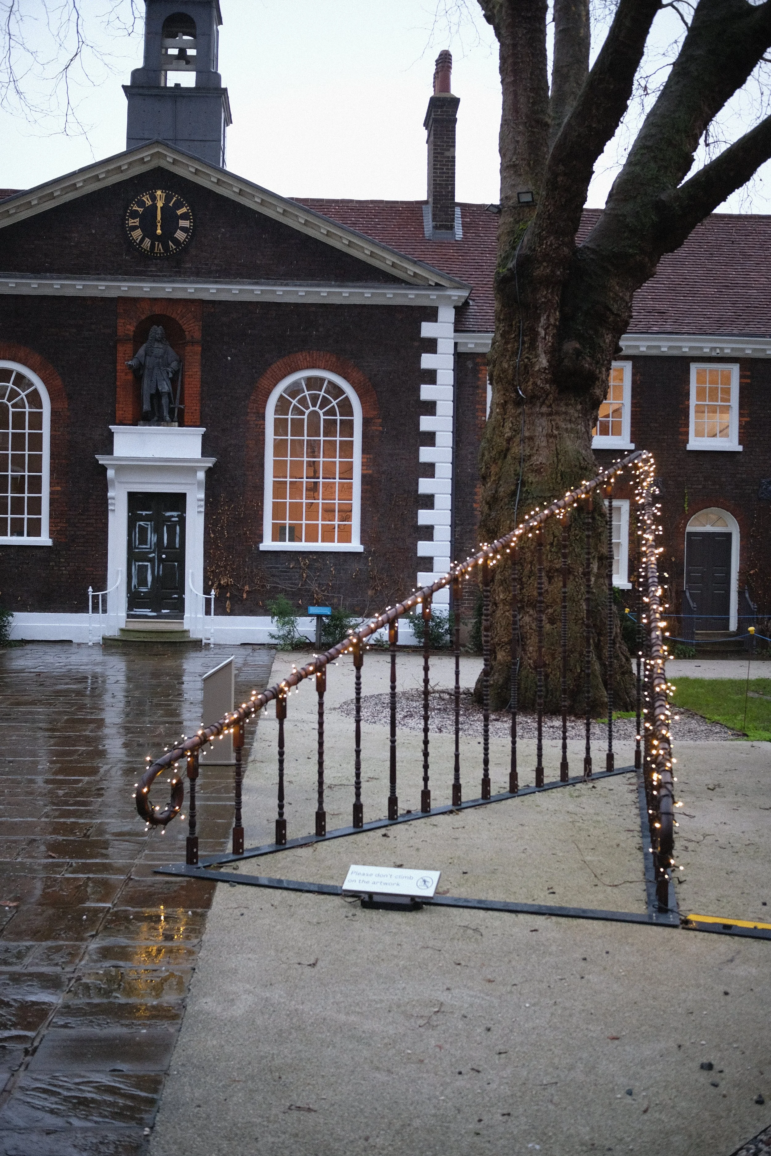 Christmas installation at the Museum of the Home