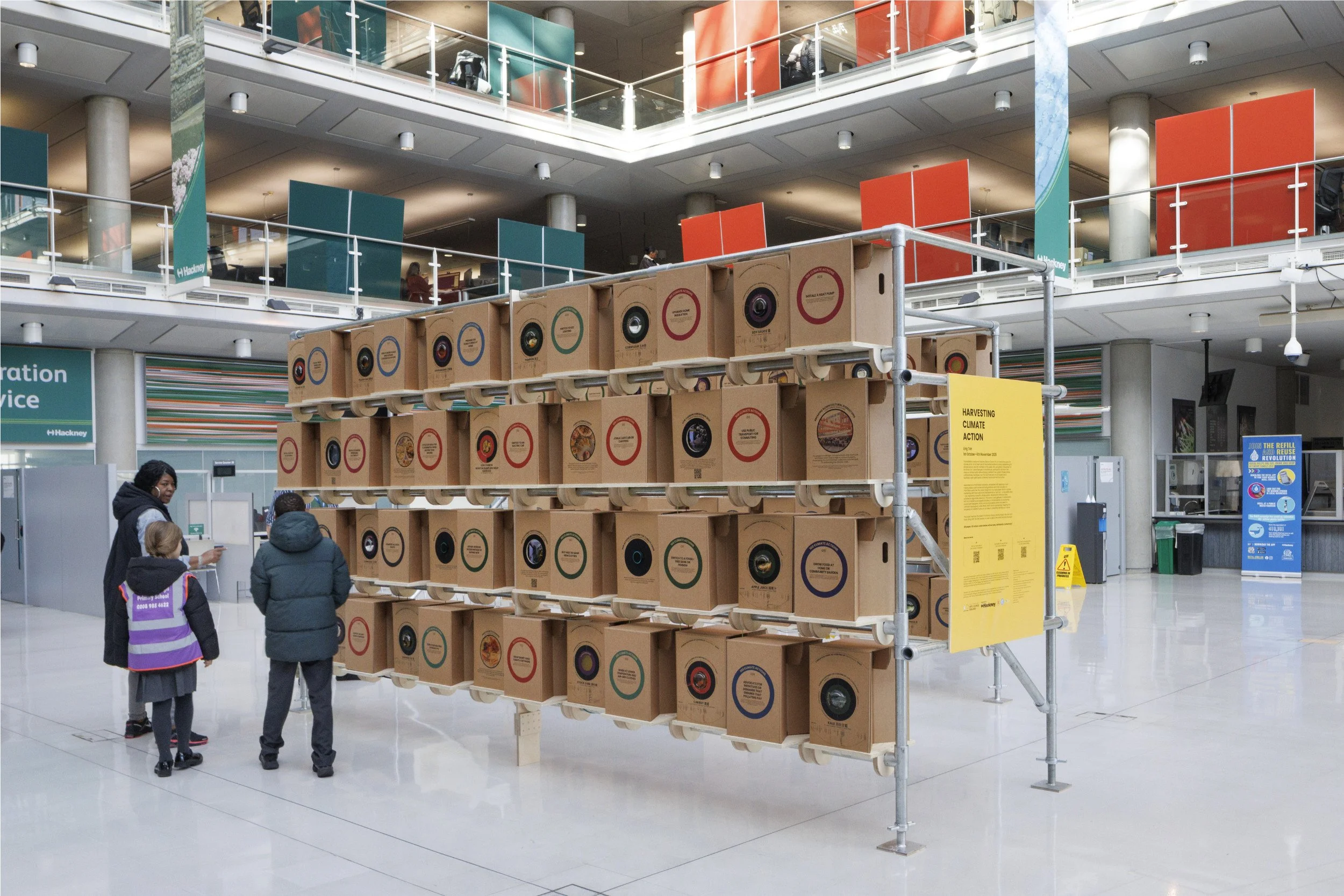 sustainable art build