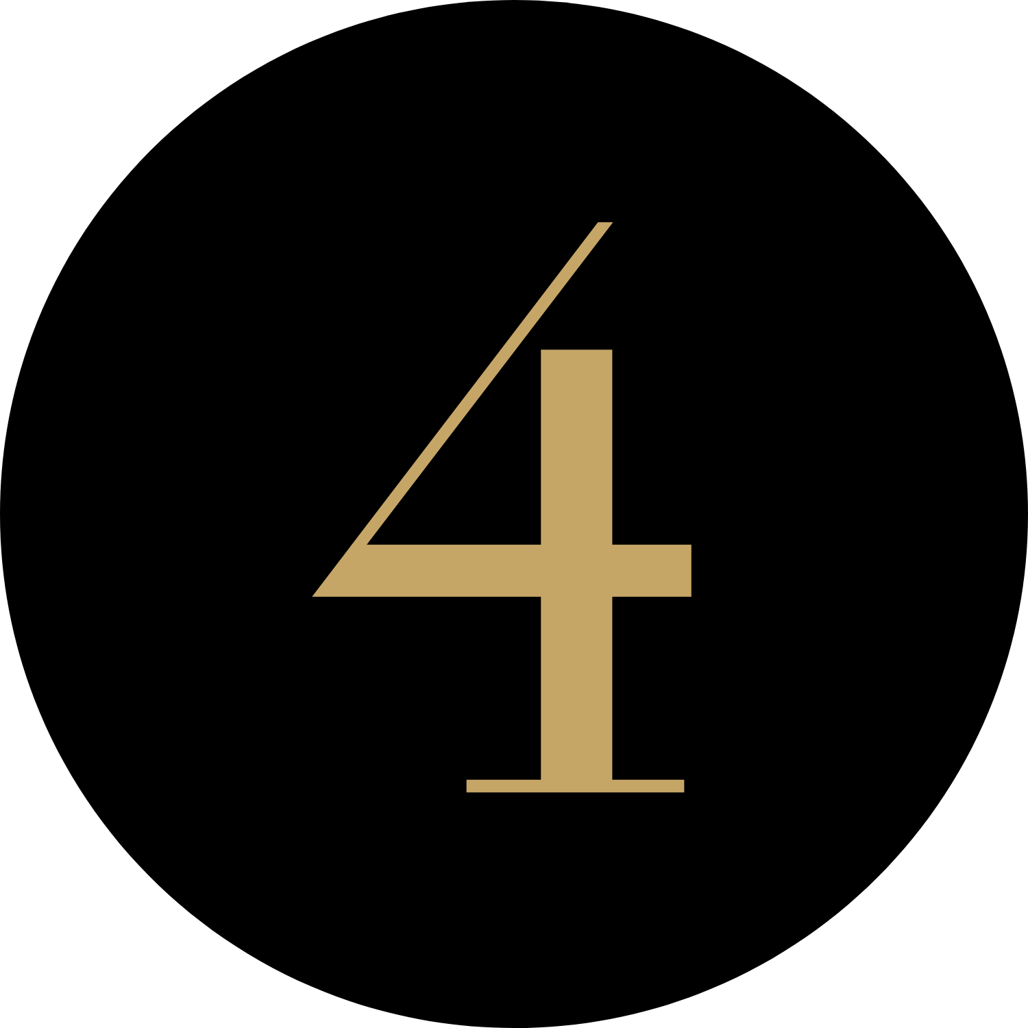 Goldfarbenes minimalistisches Symbol einer Laserkanone auf schwarzem Hintergrund
