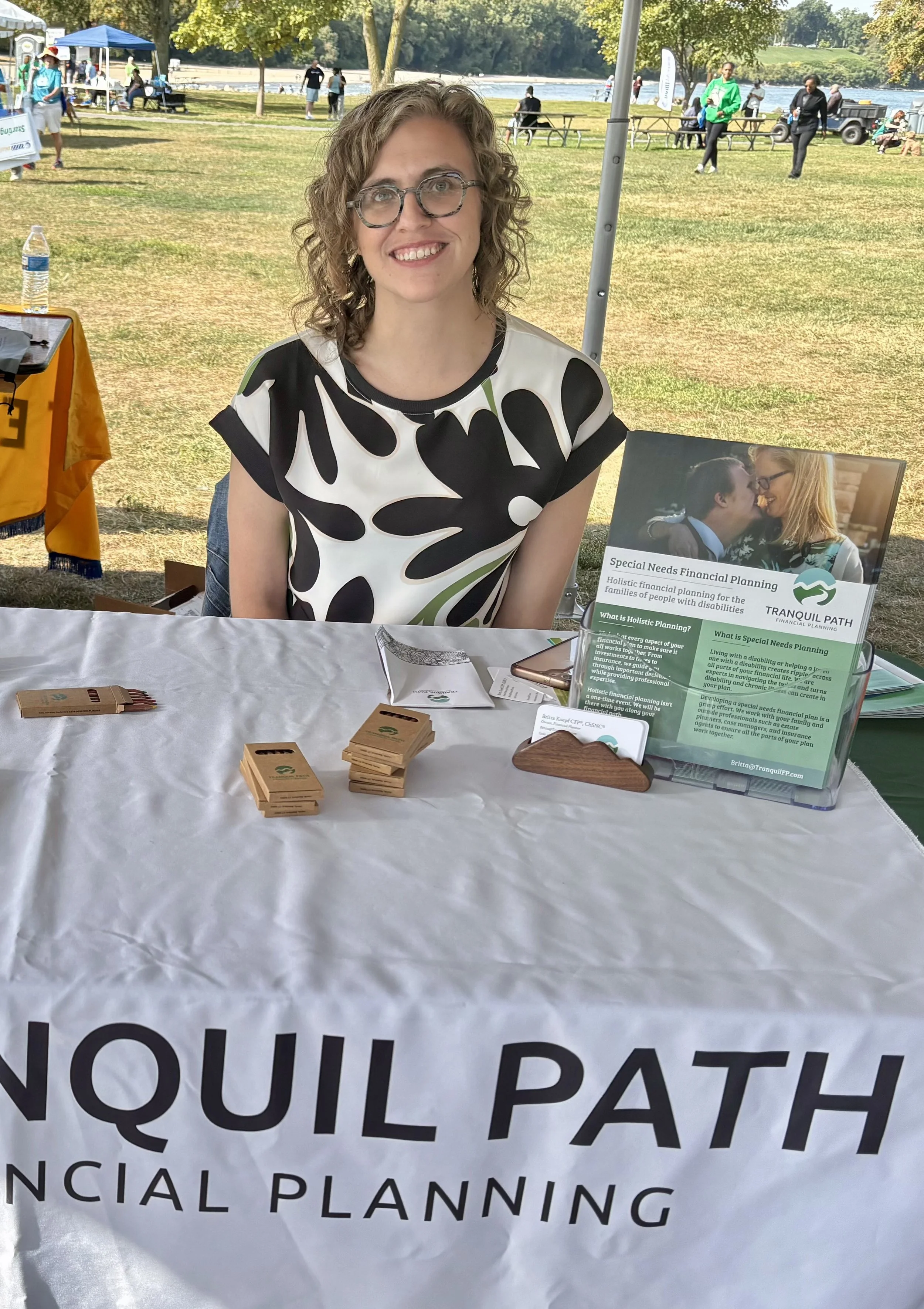 Britta Koepf at NAMI Resource Fair