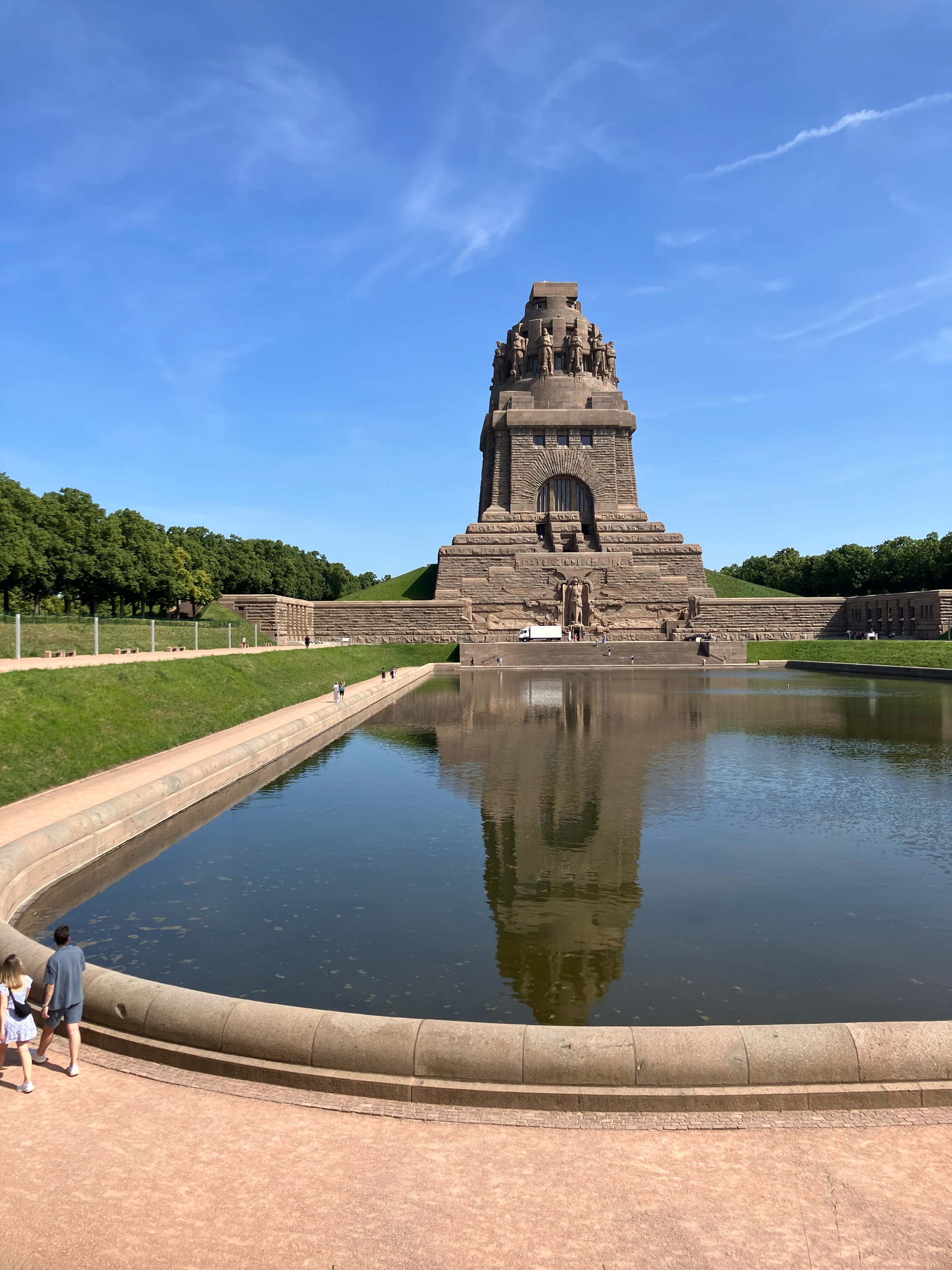 The Volkerschlachtdenkmal, Leipzig - Monument to the Battle of the Nations