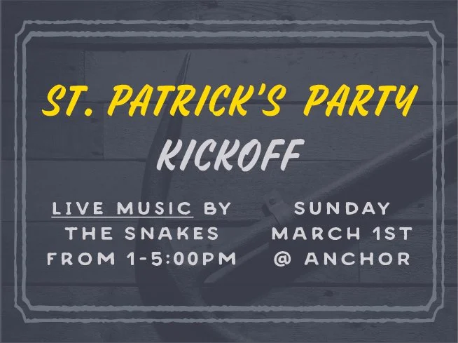 St. Patrick's Day Kickoff Party