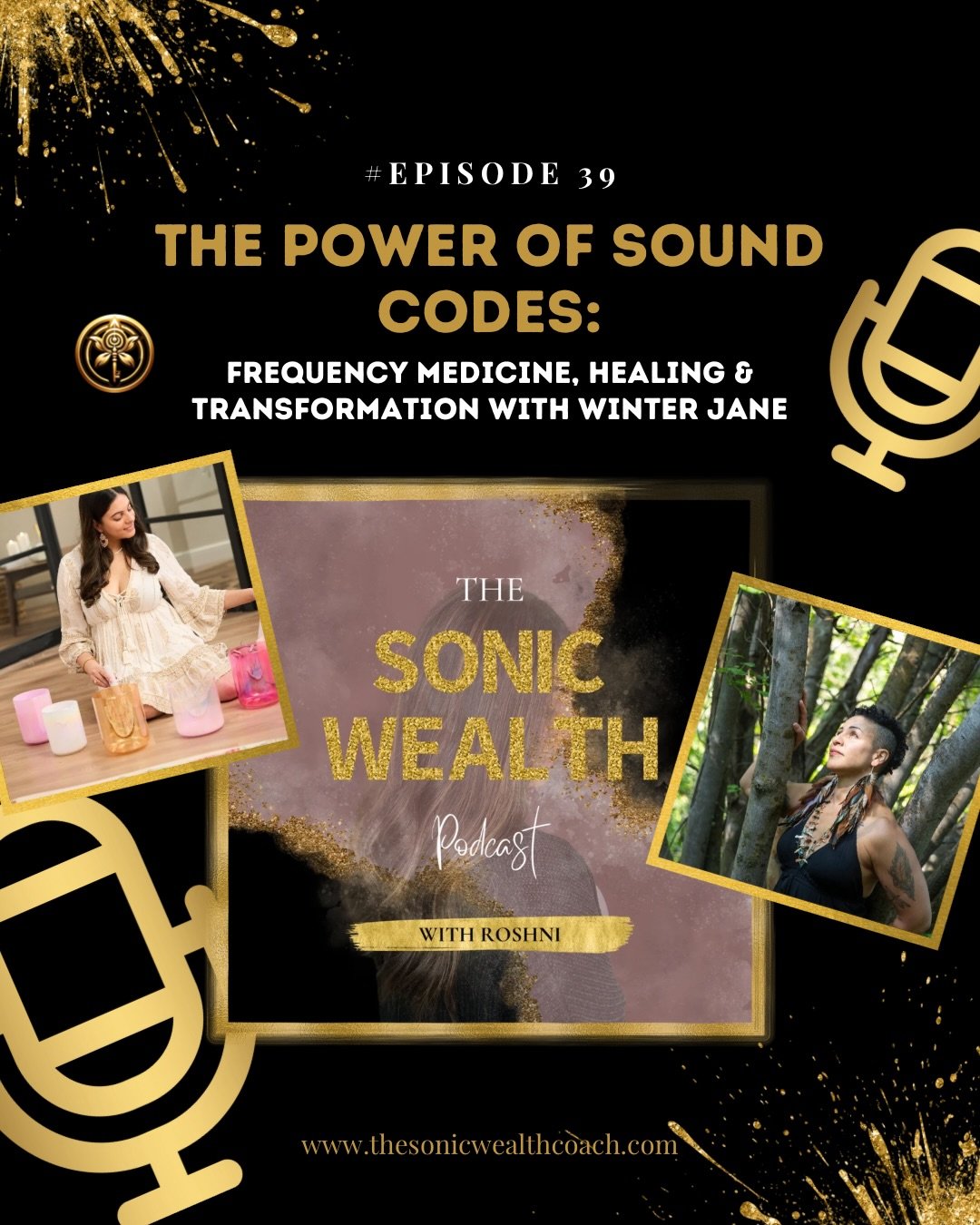 What if sound could help you shift timelines, embody your next-level self and create profound transformation?

In this fascinating conversation, I sit down with Winter Jane, Shamanic Life Coach, Sound Code Architect and intuitive guide, to explore th