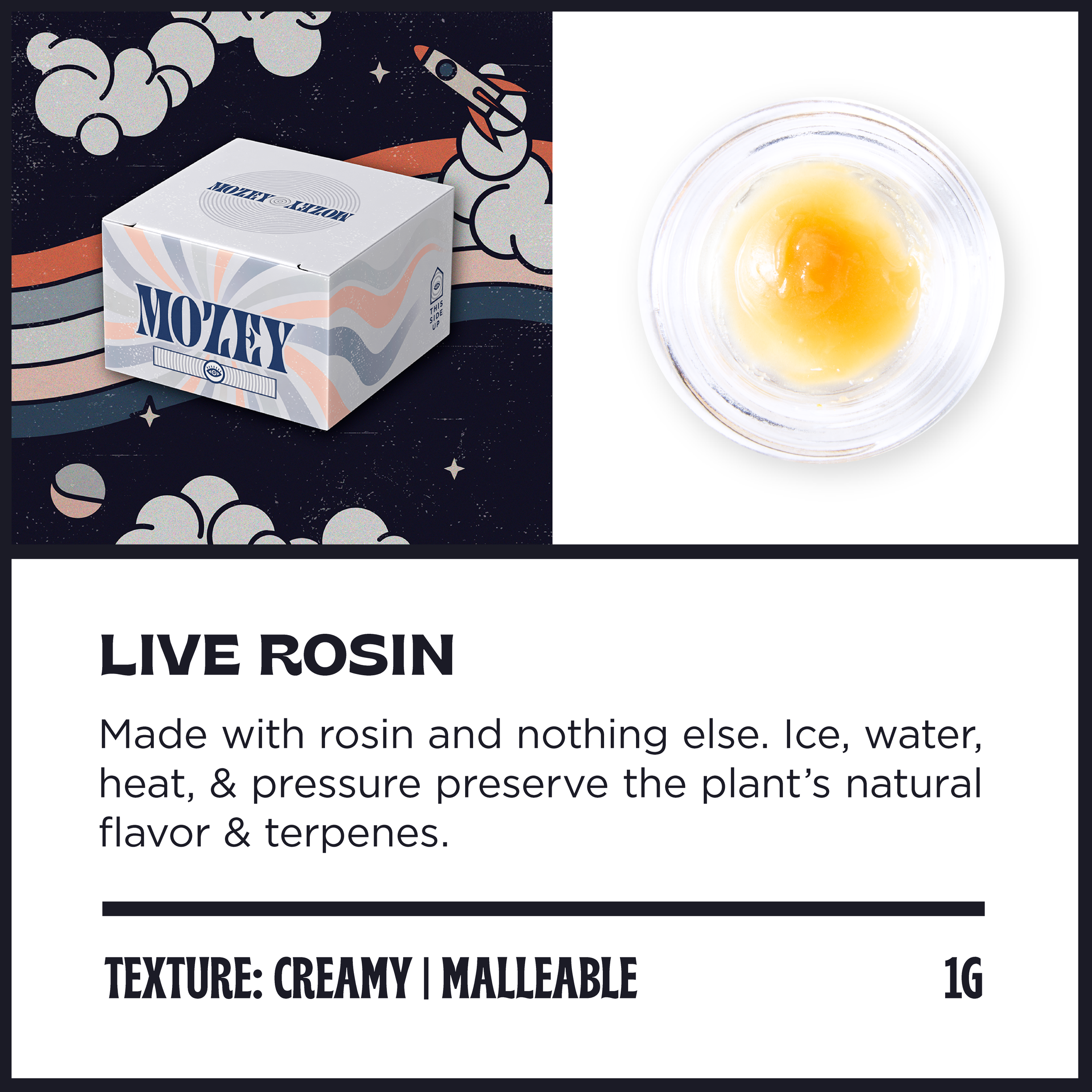 MOZEY Live Rosin