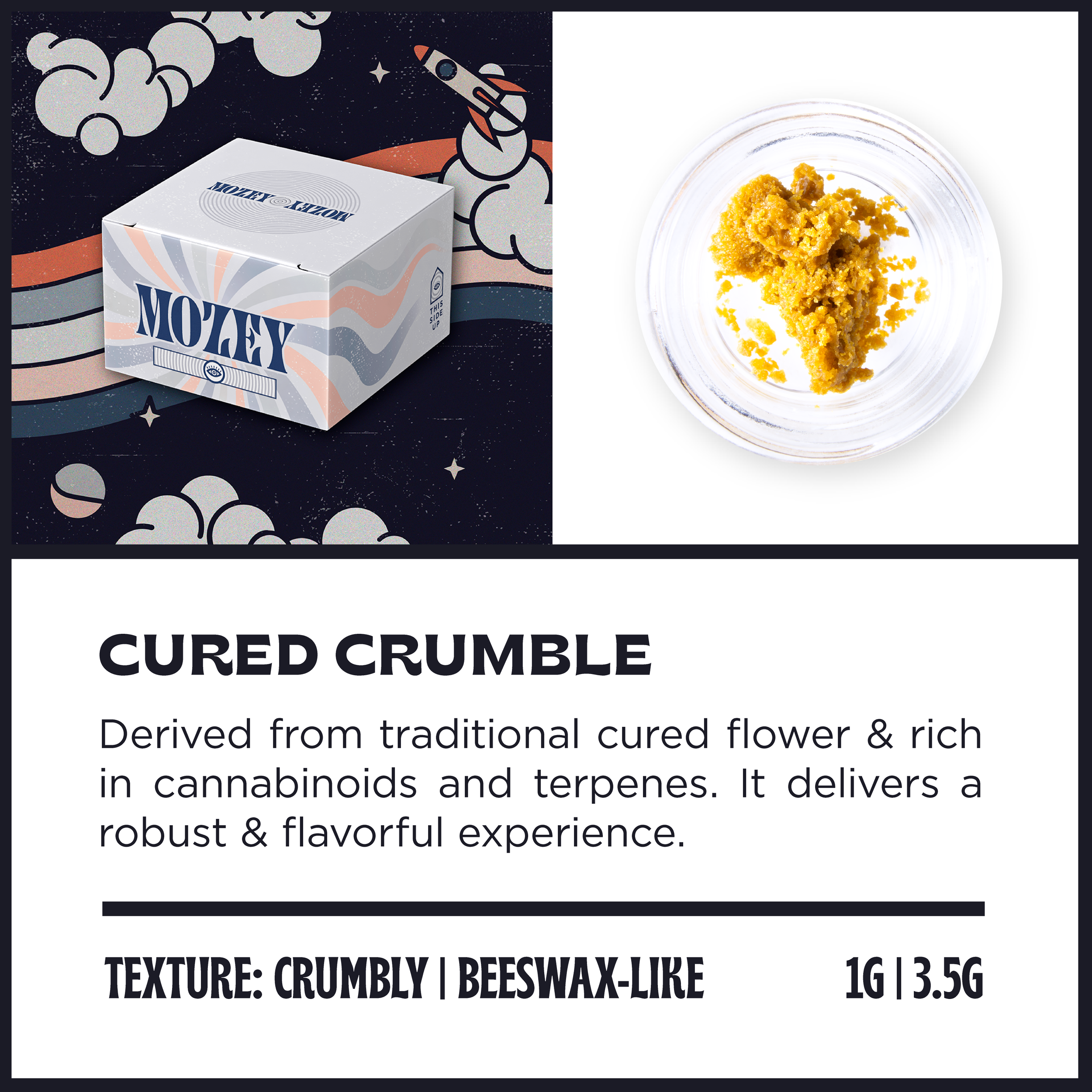 MOZEY Cured Crumble